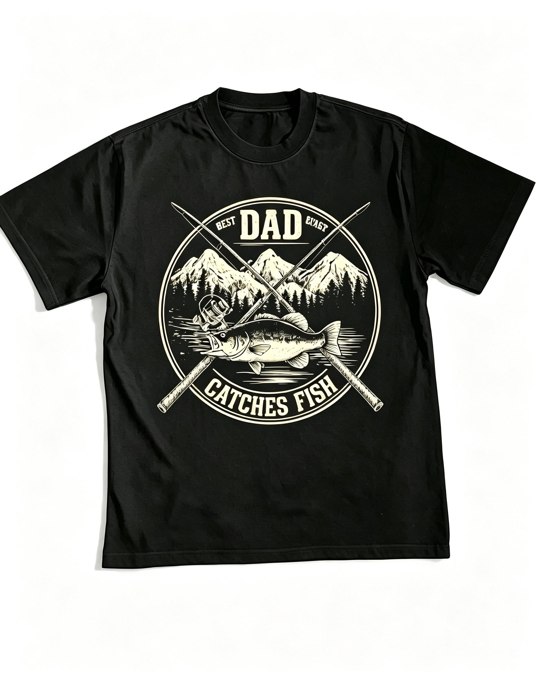 PShirt Best Dad Catches Fish 04 T-Shirt