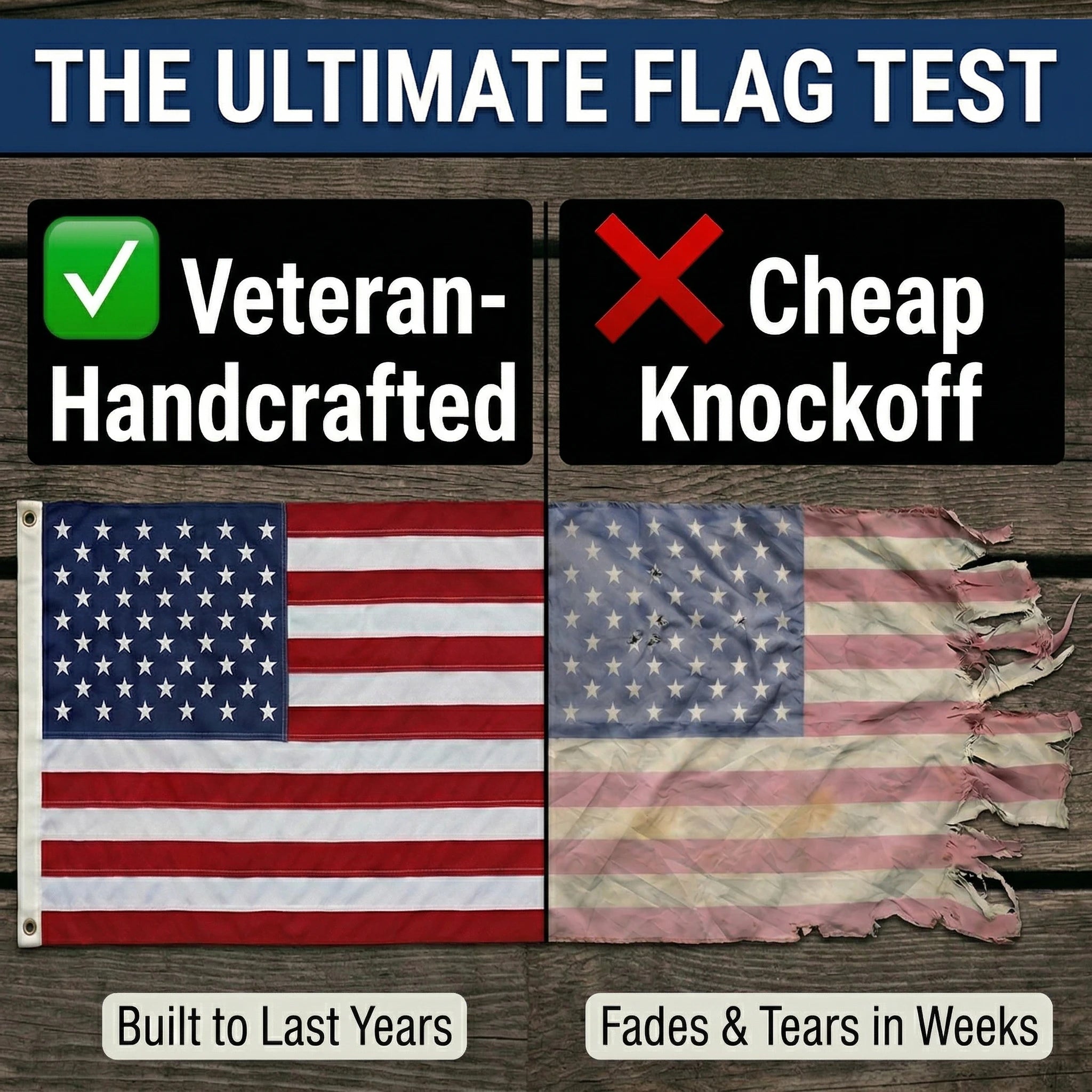 America 250th anniversary heavy duty flag display
