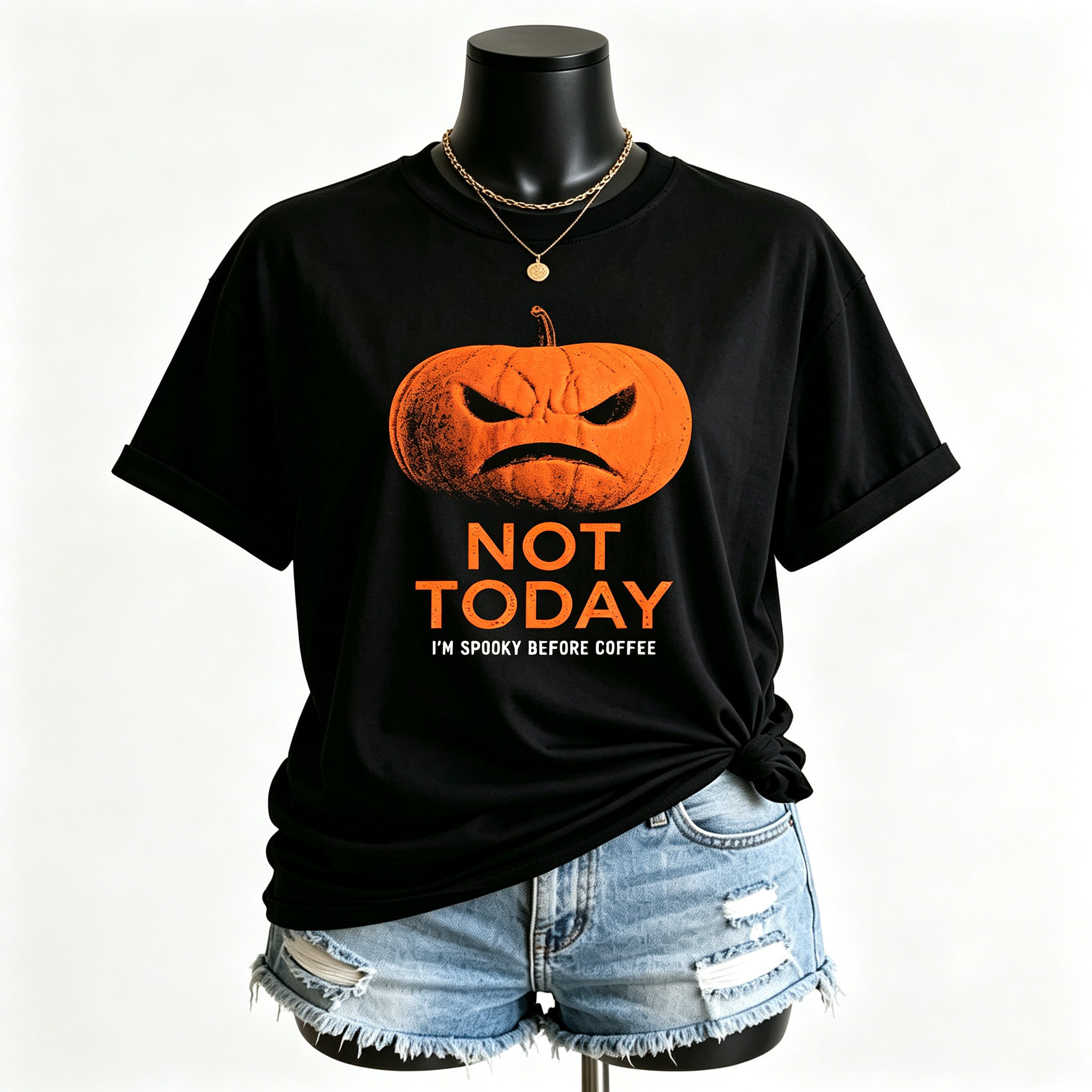 PShirt Angry Pumpkin 01 Halloween T-shirt