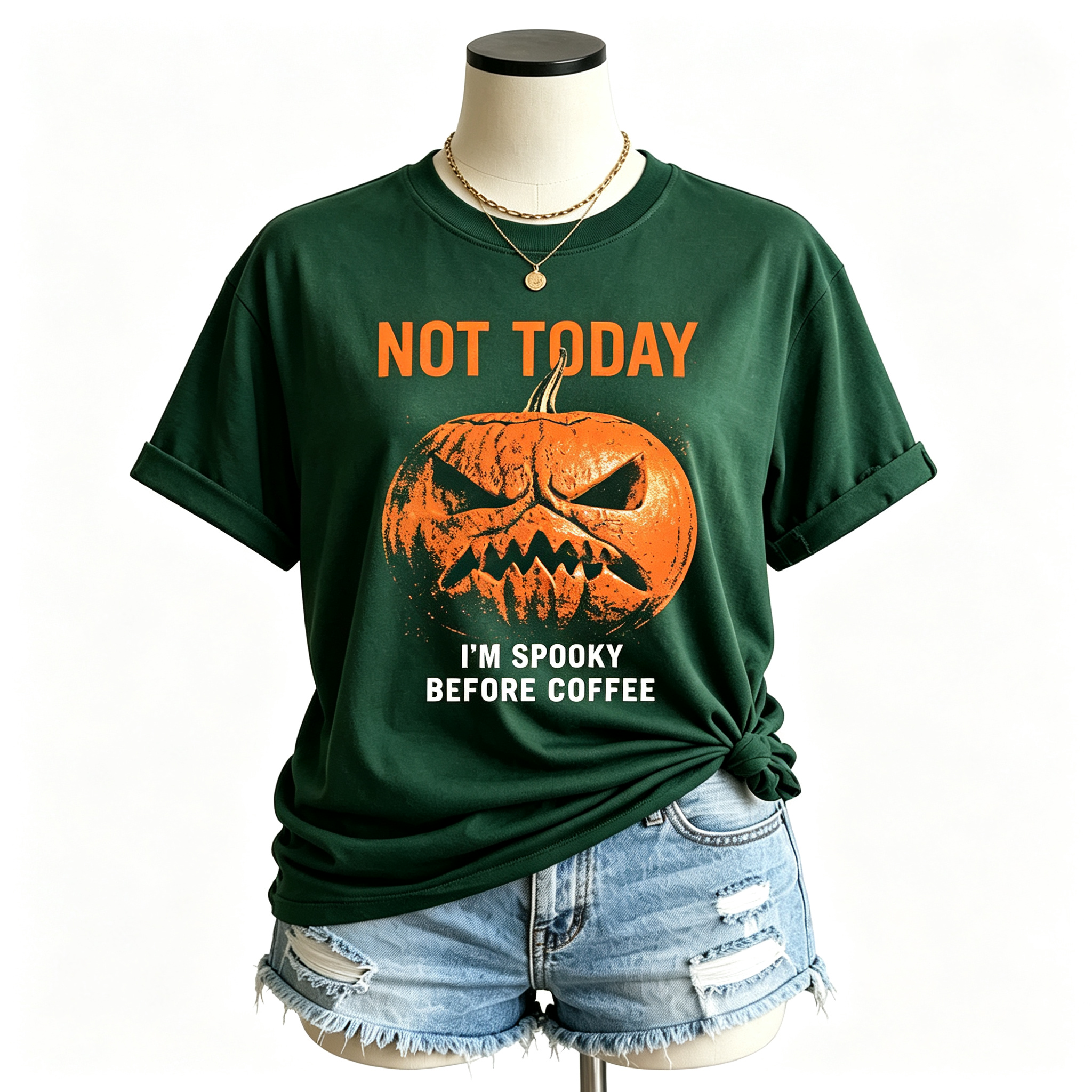 PShirt Angry Pumpkin 03 Halloween T-shirt