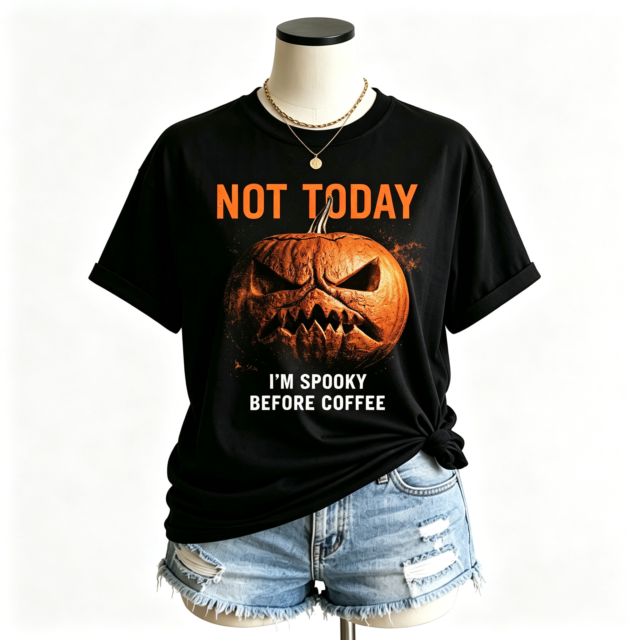 PShirt Angry Pumpkin 03 Halloween T-shirt