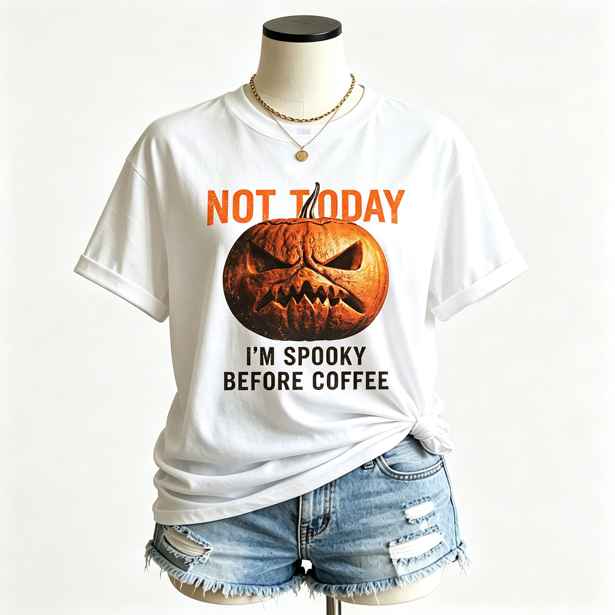 PShirt Angry Pumpkin 03 Halloween T-shirt