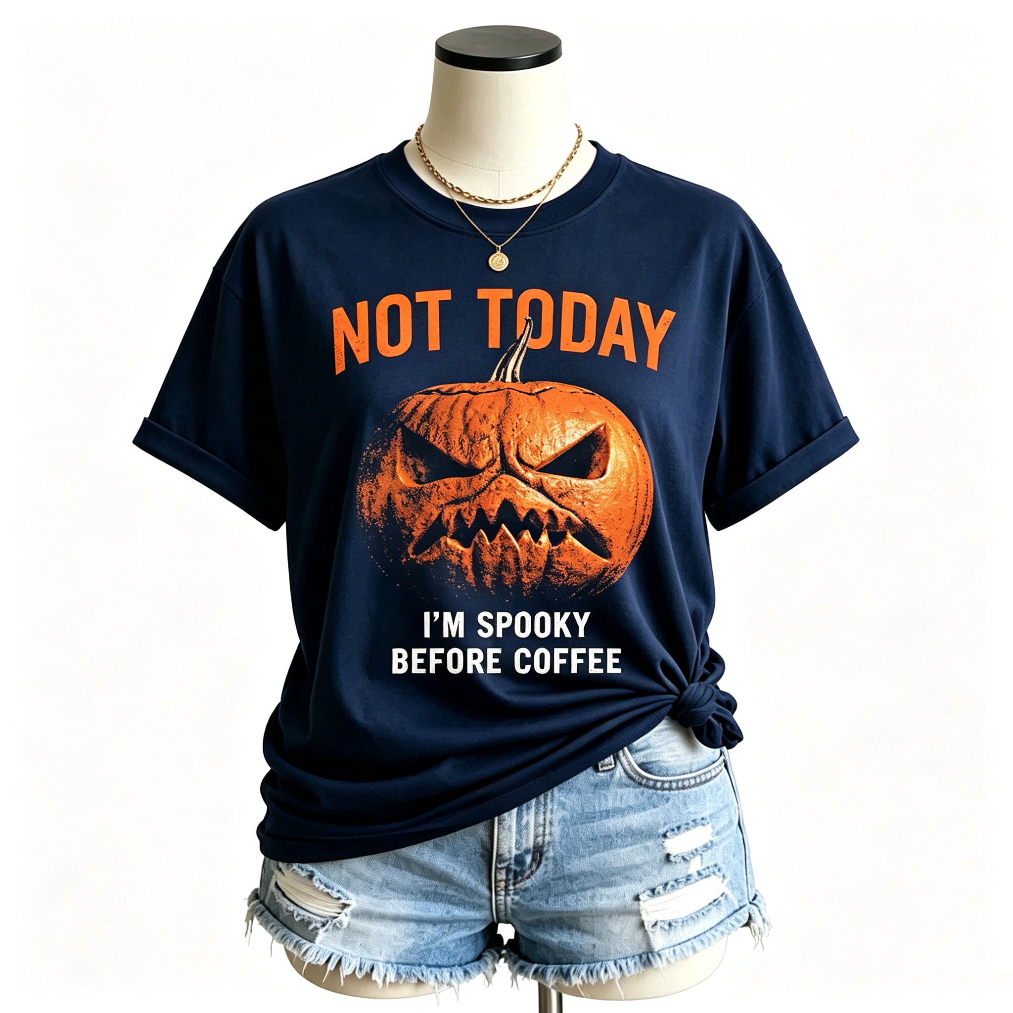 PShirt Angry Pumpkin 03 Halloween T-shirt