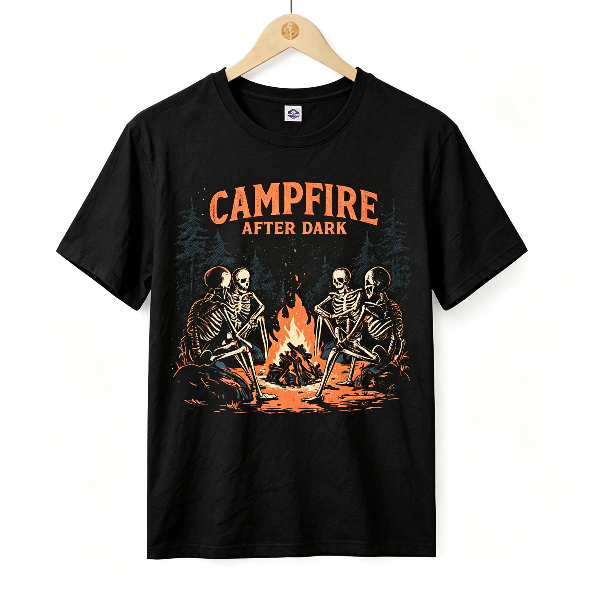 PShirt Campfire After Dark Halloween T-shirt