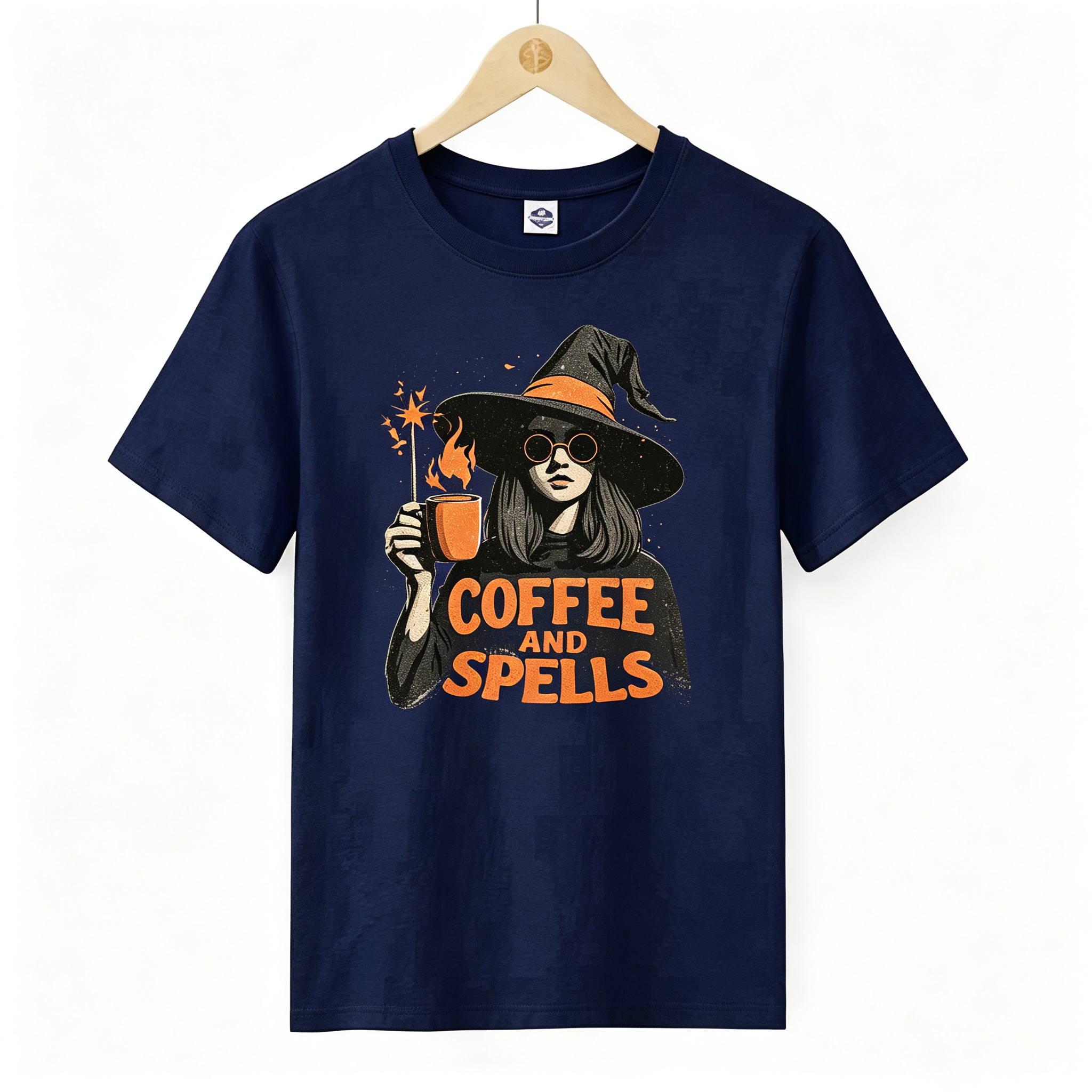 PShirt Coffee Witch 01 Halloween T-shirt