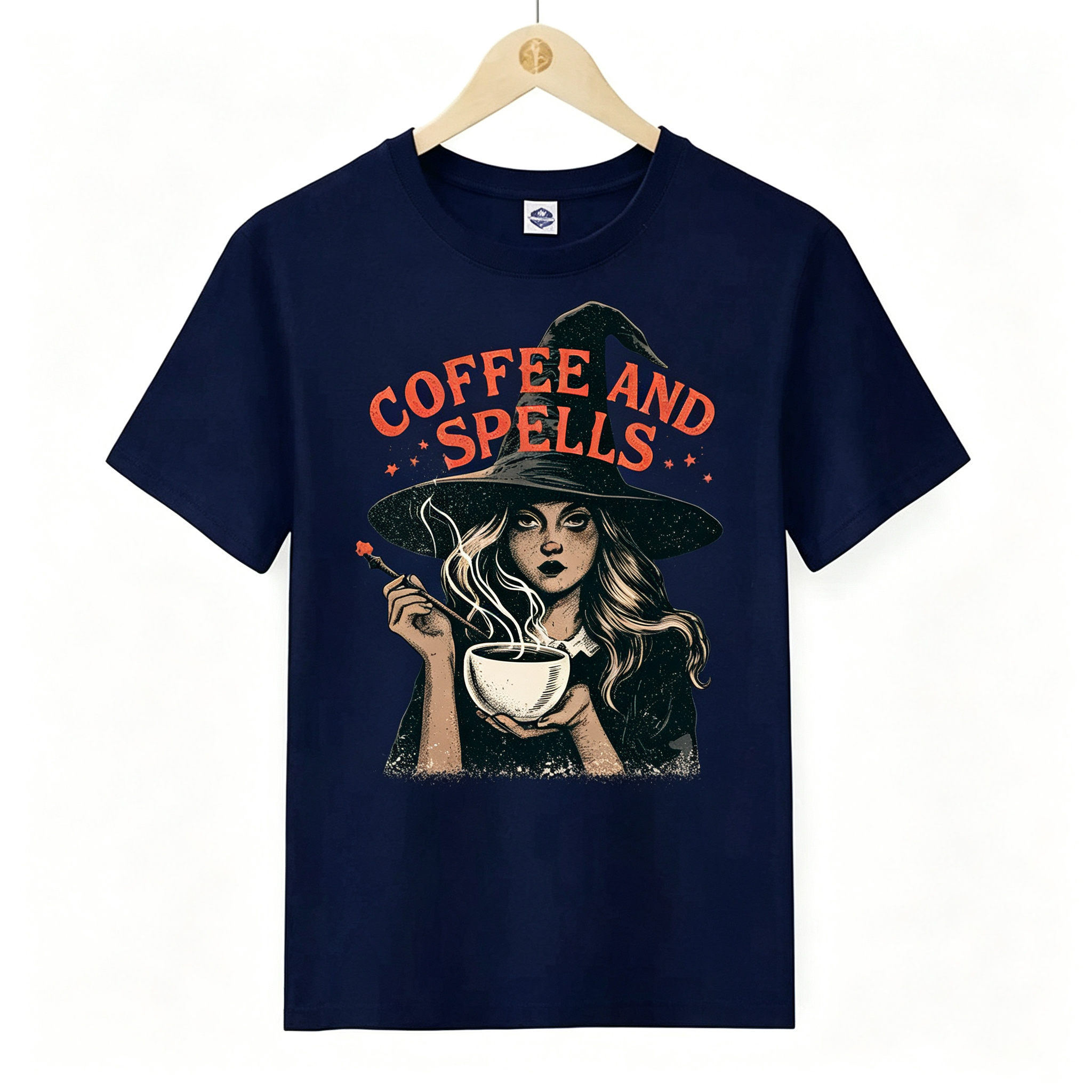 PShirt Coffee Witch 02 Halloween T-shirt
