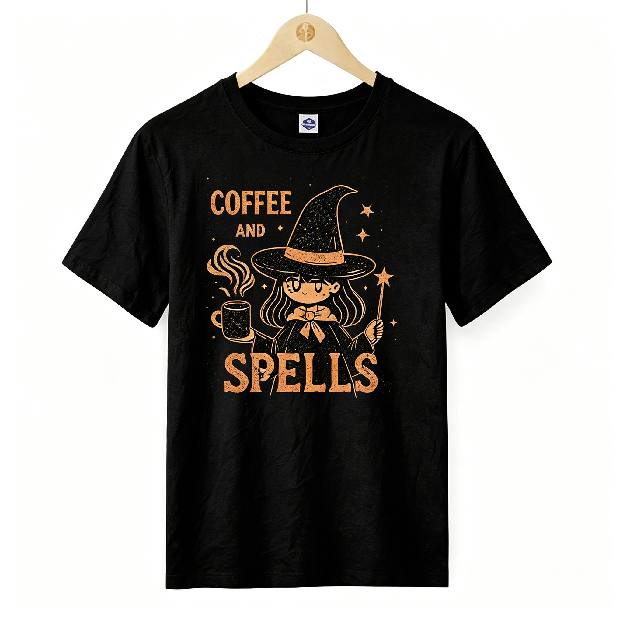 PShirt Coffee Witch 03 Halloween T-shirt