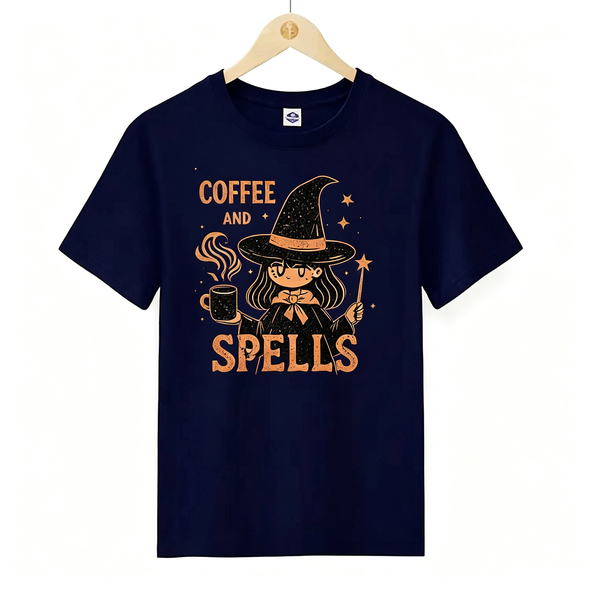 PShirt Coffee Witch 03 Halloween T-shirt