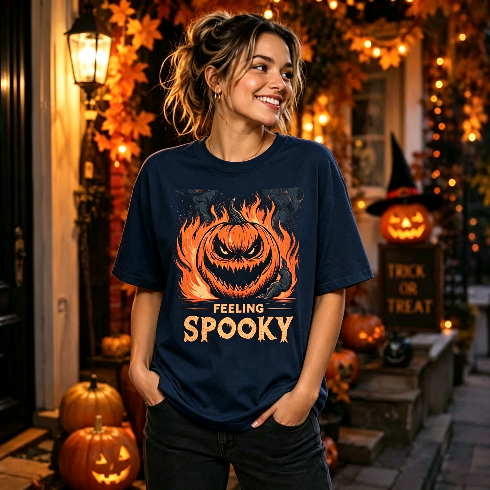 PShirt Feeling Spooky 02 Halloween T-shirt