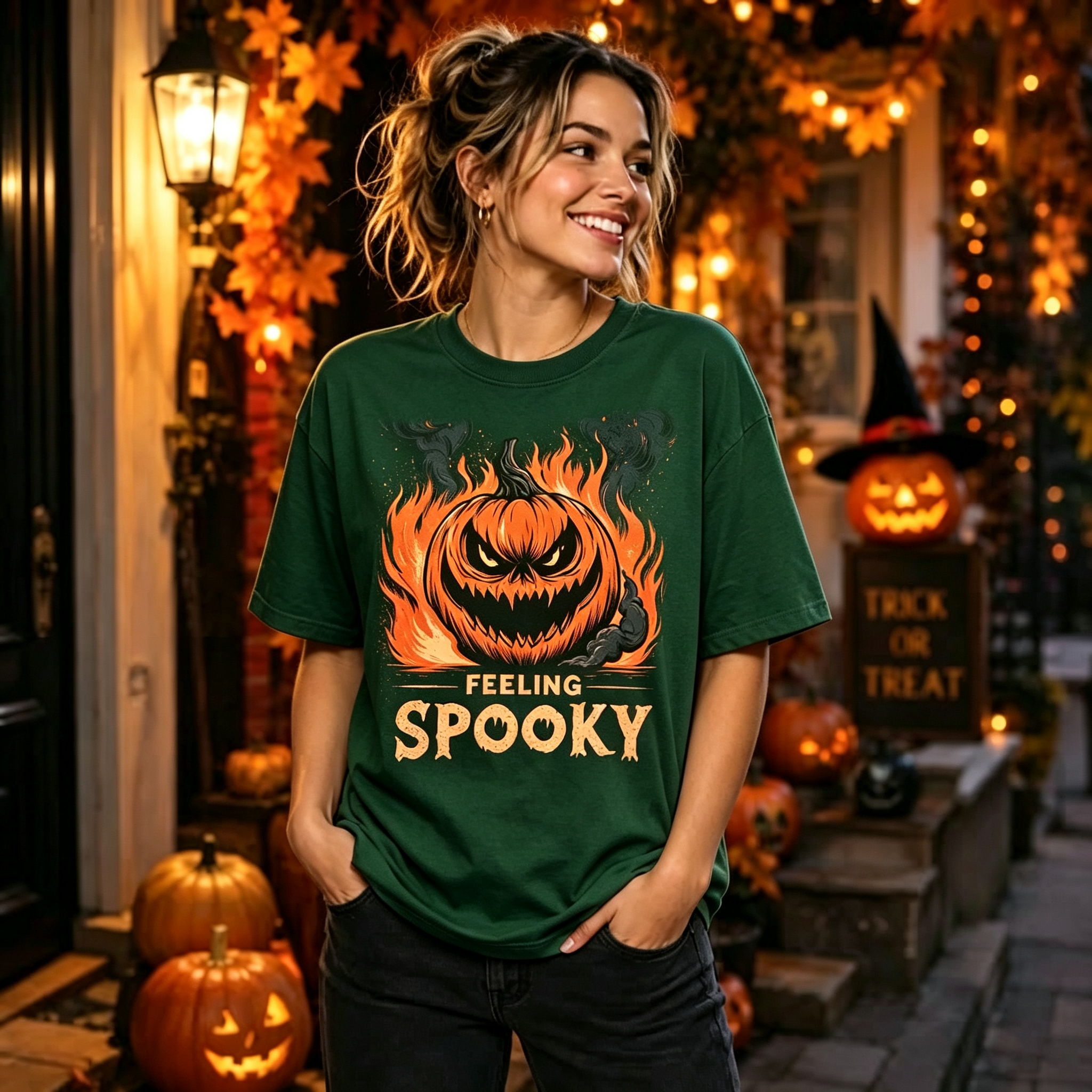 PShirt Feeling Spooky 02 Halloween T-shirt
