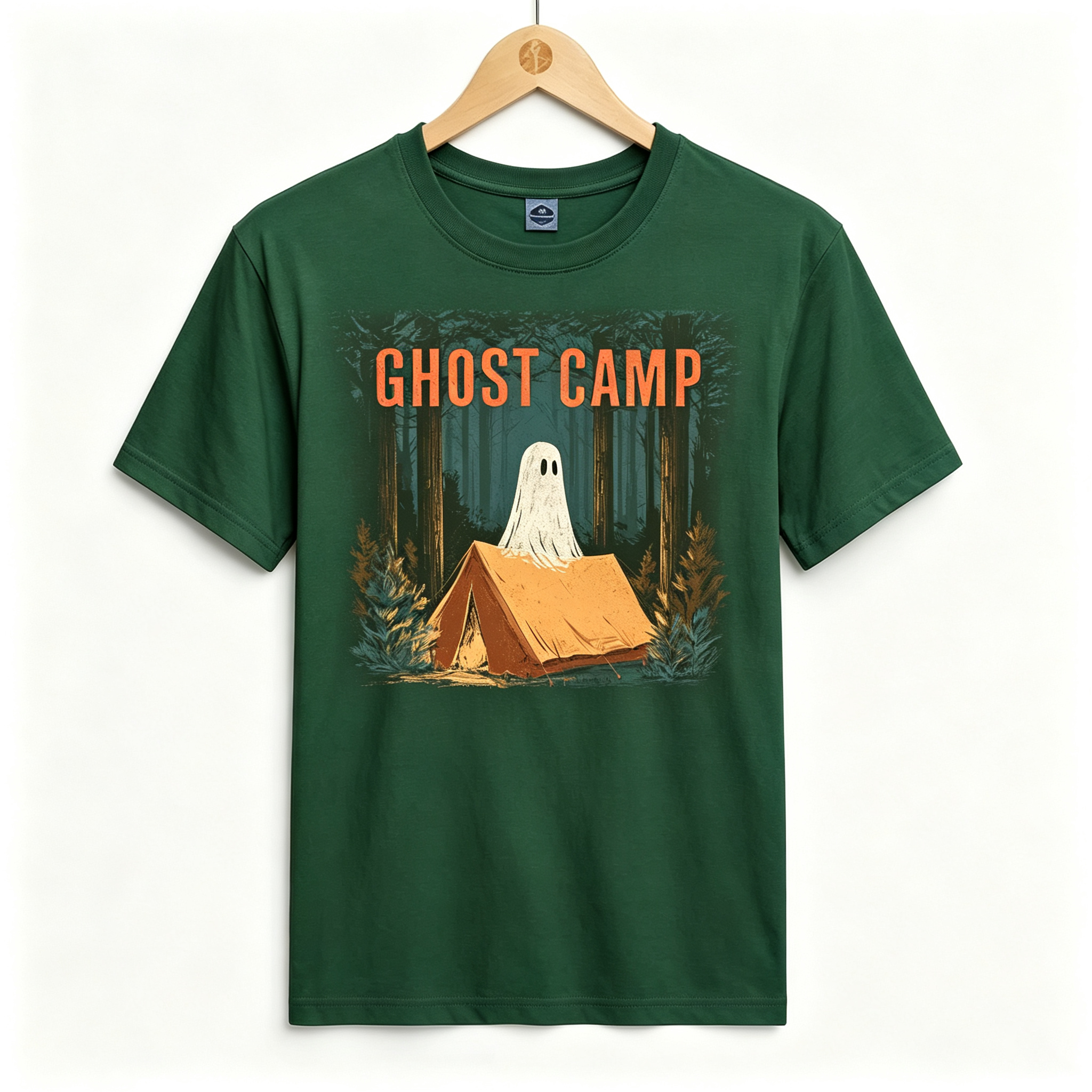 PShirt Ghost Camper 01 Halloween T-shirt
