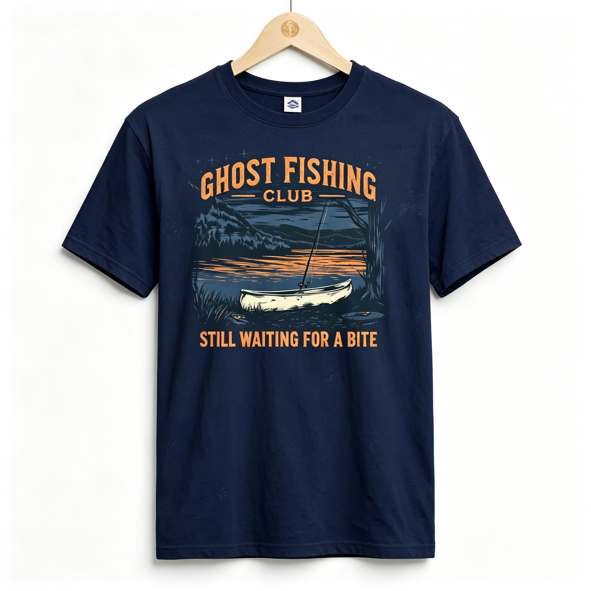 PShirt Ghost Fishing 02 Halloween T-shirt