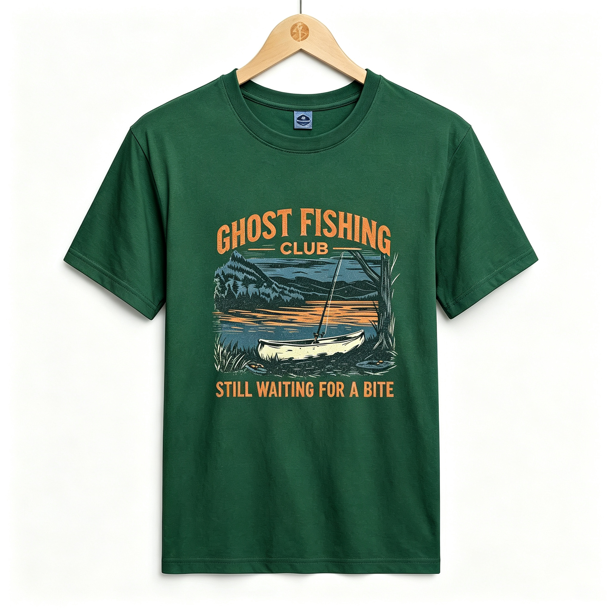 PShirt Ghost Fishing 02 Halloween T-shirt