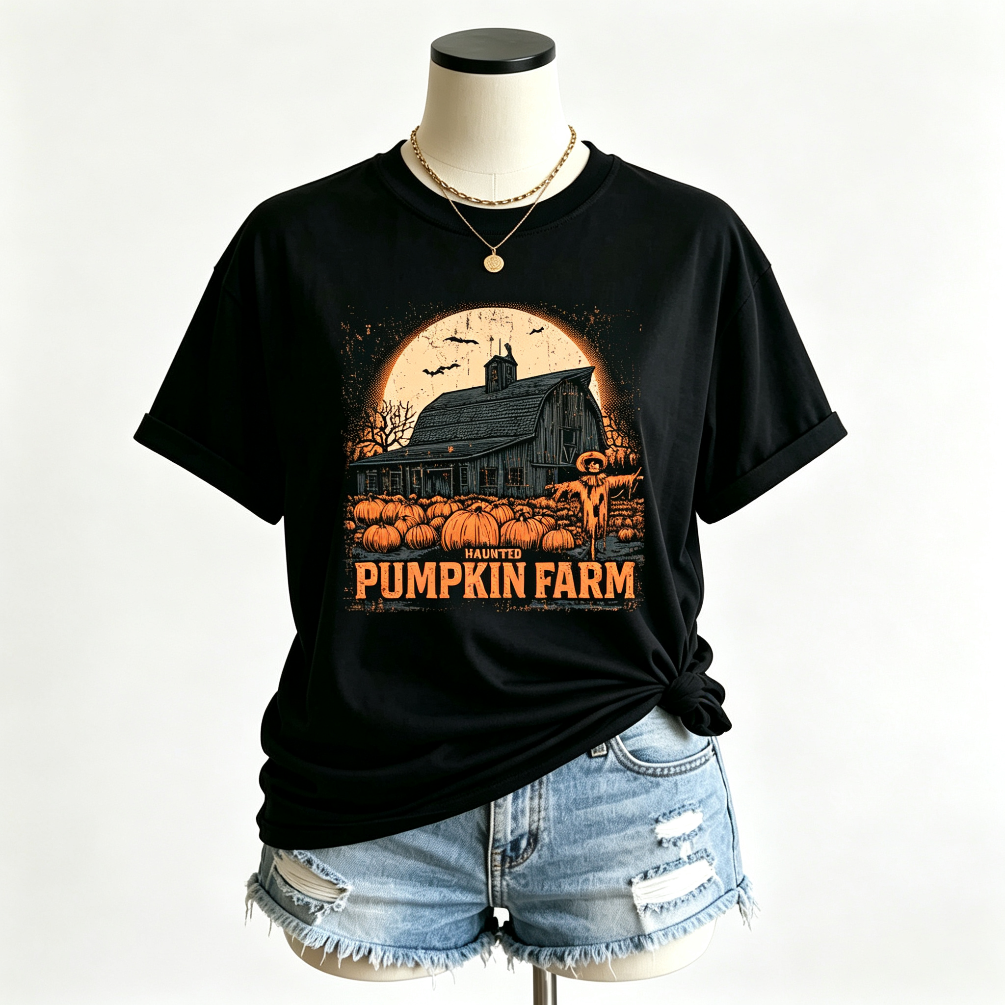 PShirt Pumpkin Farm 01 Halloween T-shirt