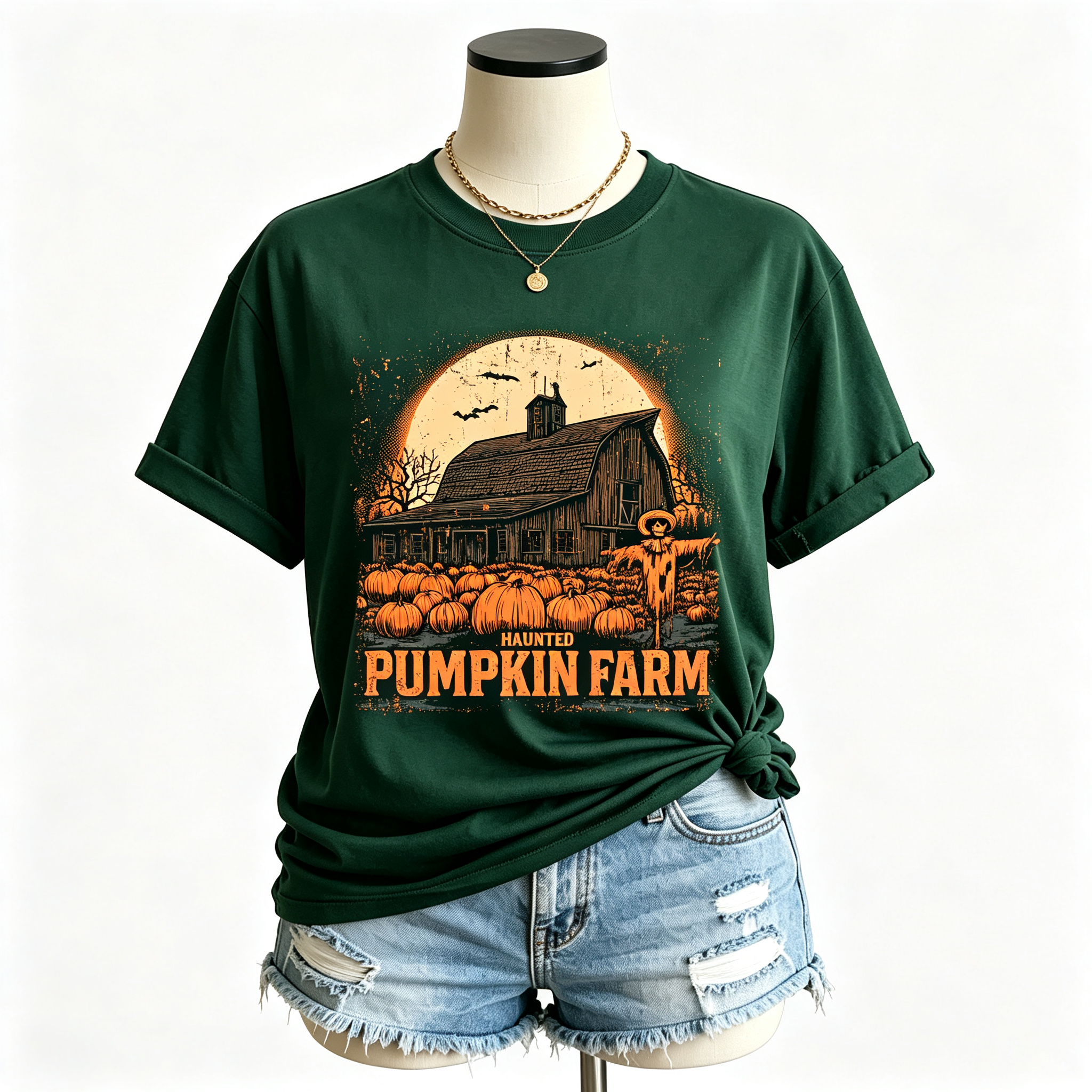 PShirt Pumpkin Farm 01 Halloween T-shirt