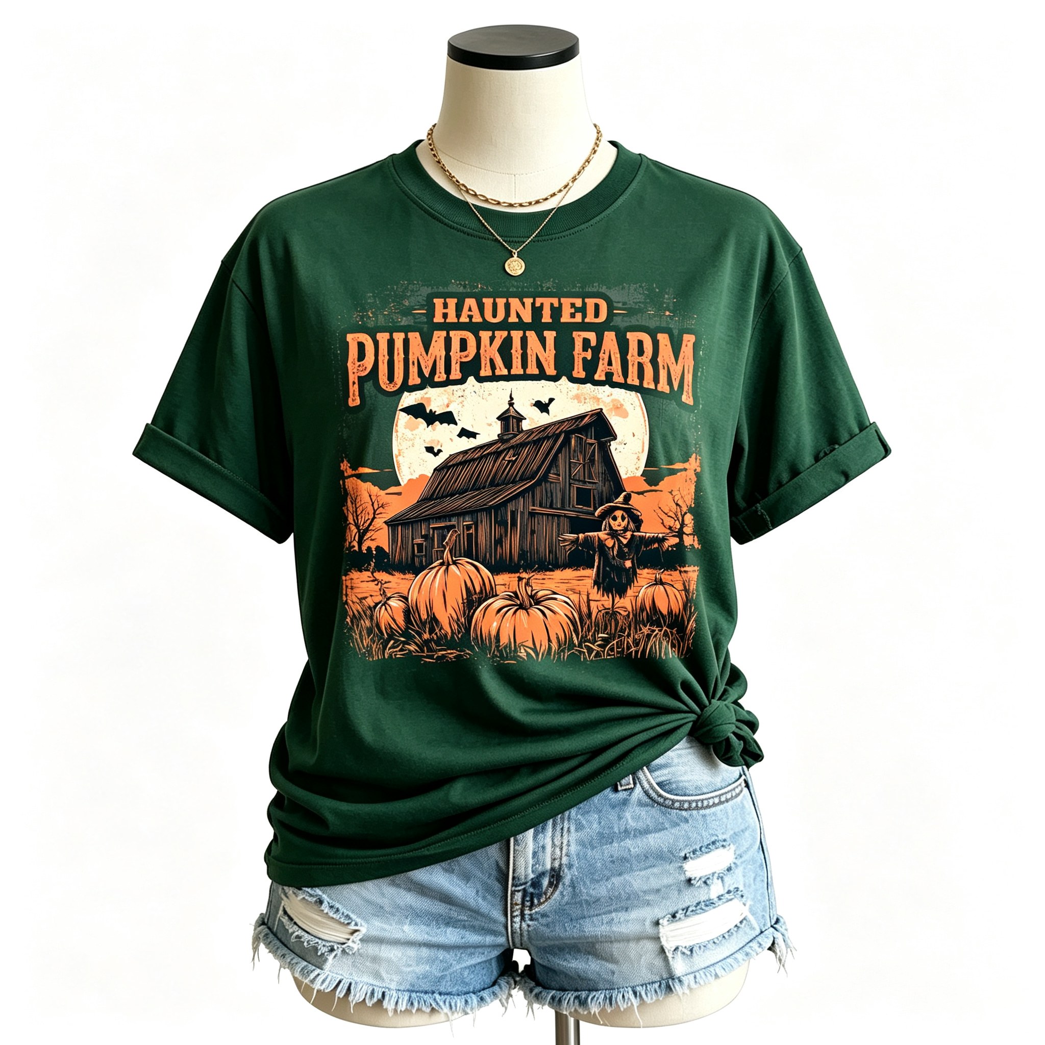 PShirt Pumpkin Farm 02 Halloween T-shirt