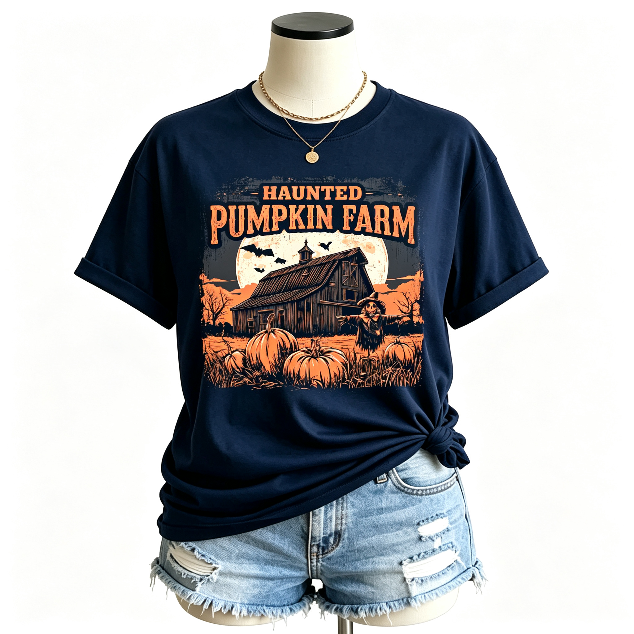 PShirt Pumpkin Farm 02 Halloween T-shirt
