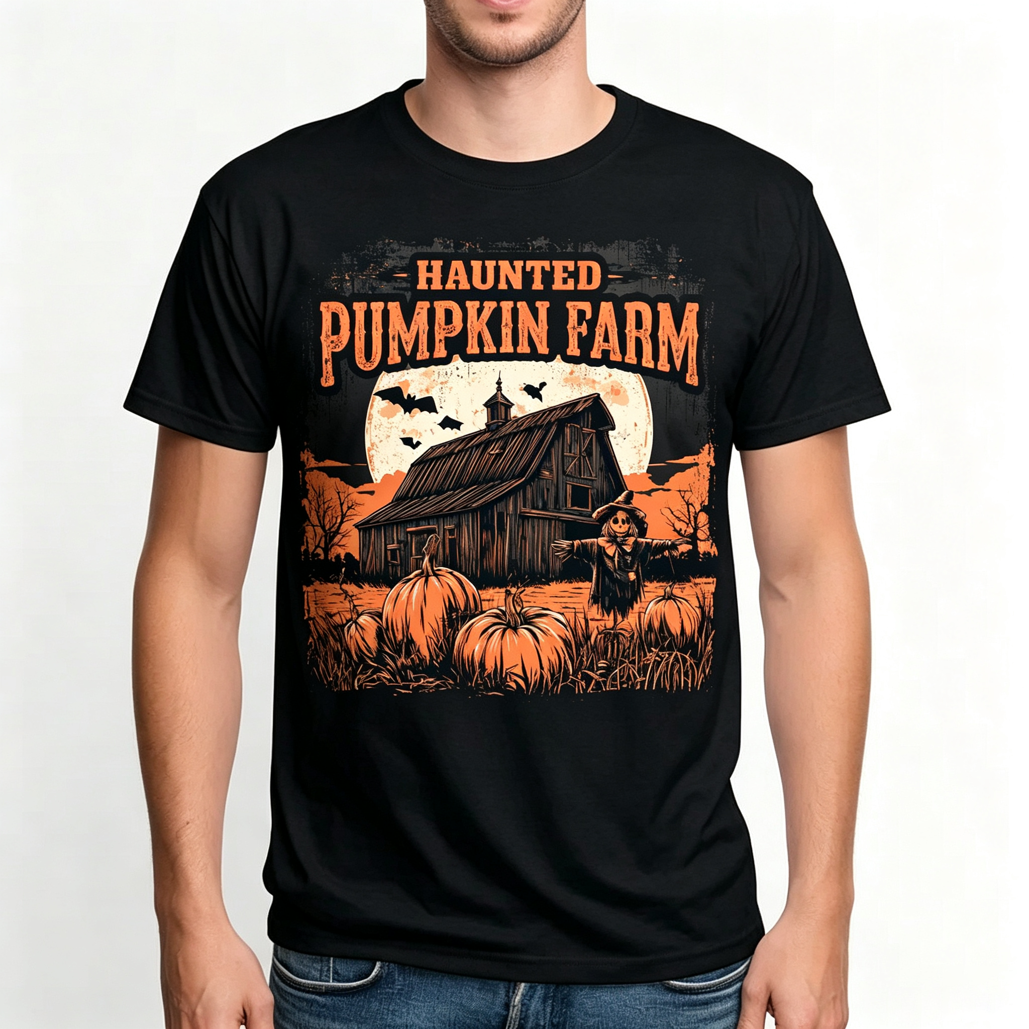 PShirt Pumpkin Farm 02 Halloween T-shirt