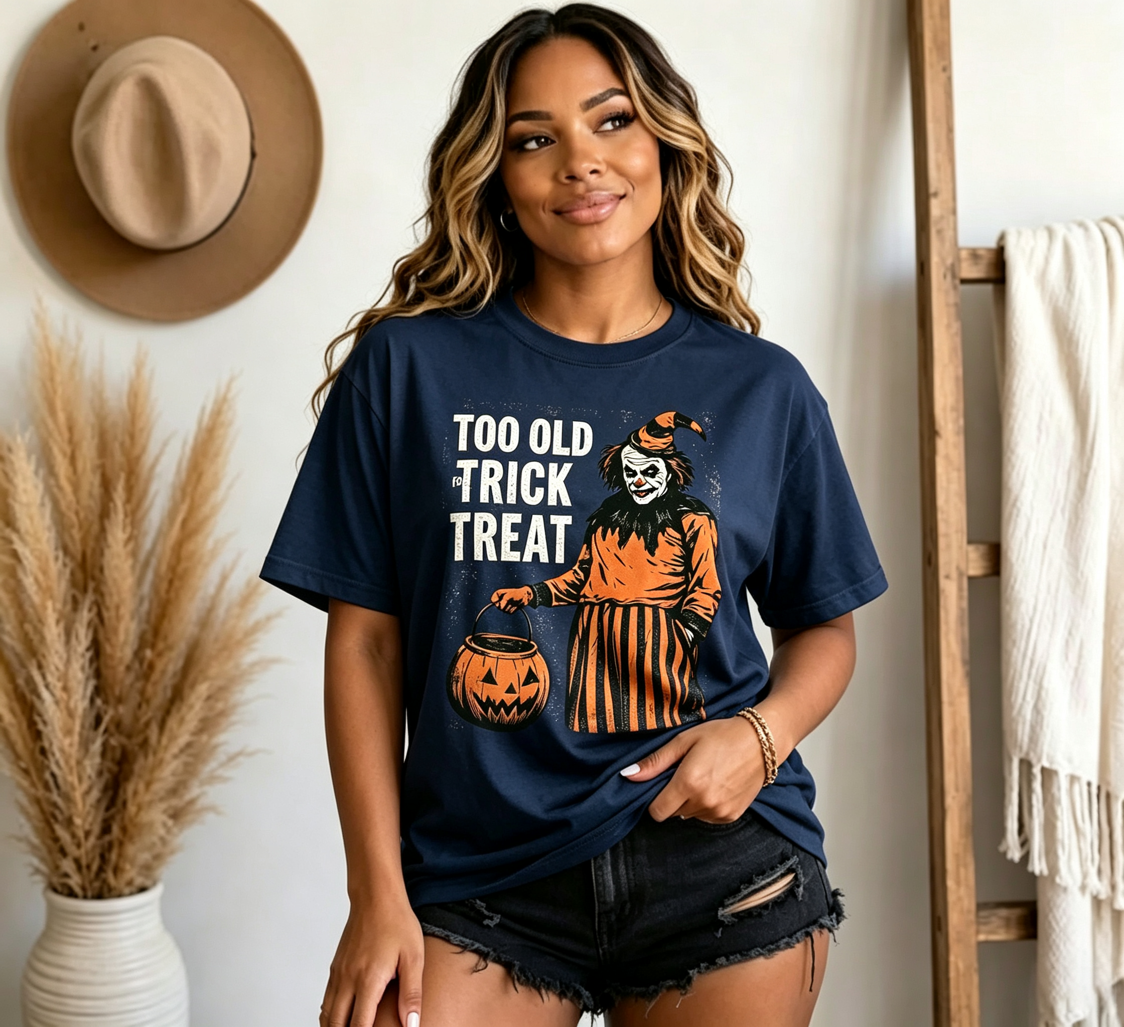 PShirt Too Old Trick or Treat Halloween T-shirt