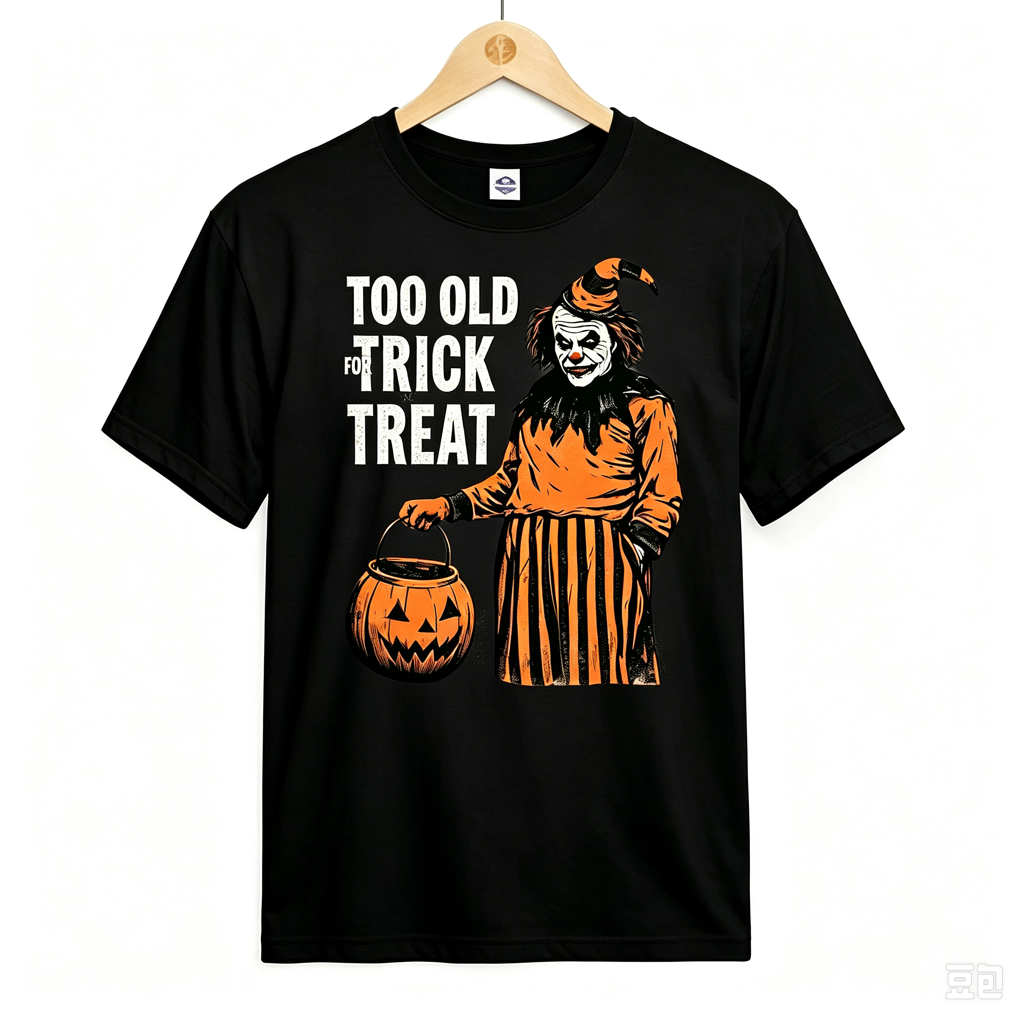 PShirt Too Old Trick or Treat Halloween T-shirt