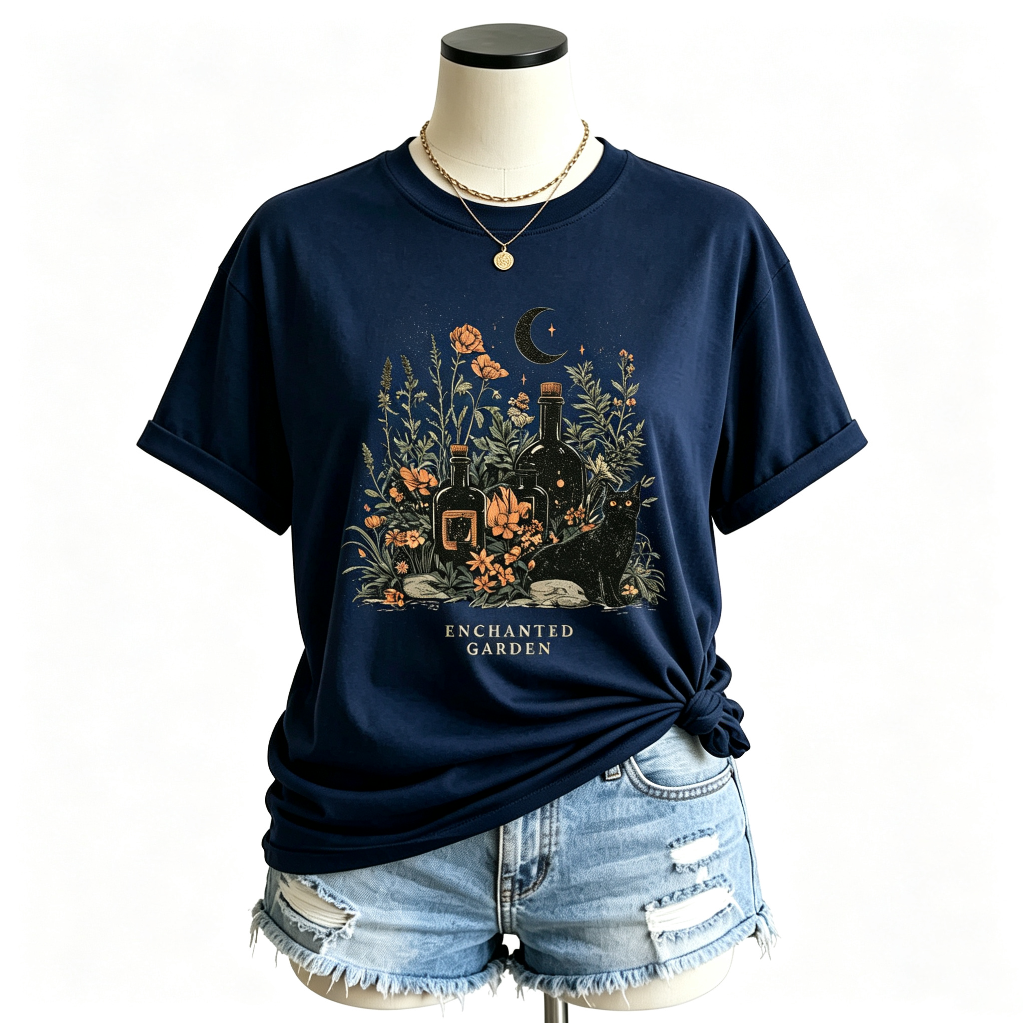 PShirt Witch Garden 03 Halloween T-shirt