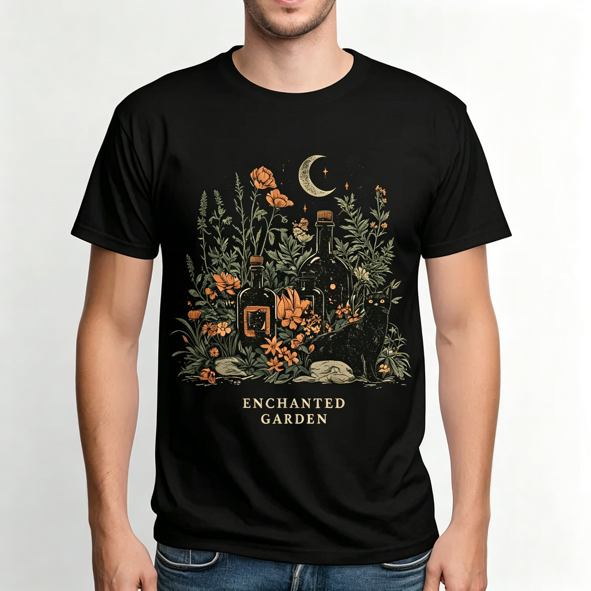 PShirt Witch Garden 03 Halloween T-shirt