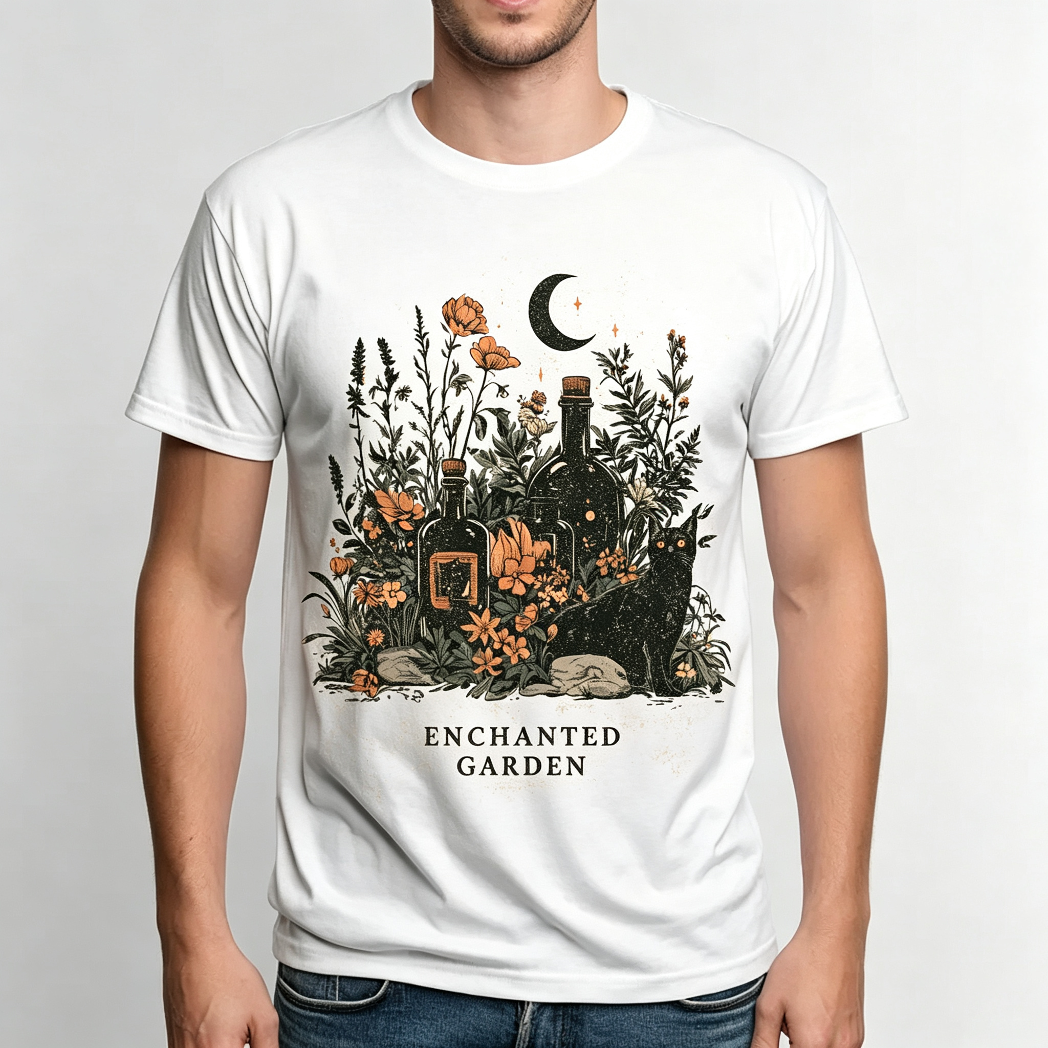 PShirt Witch Garden 03 Halloween T-shirt