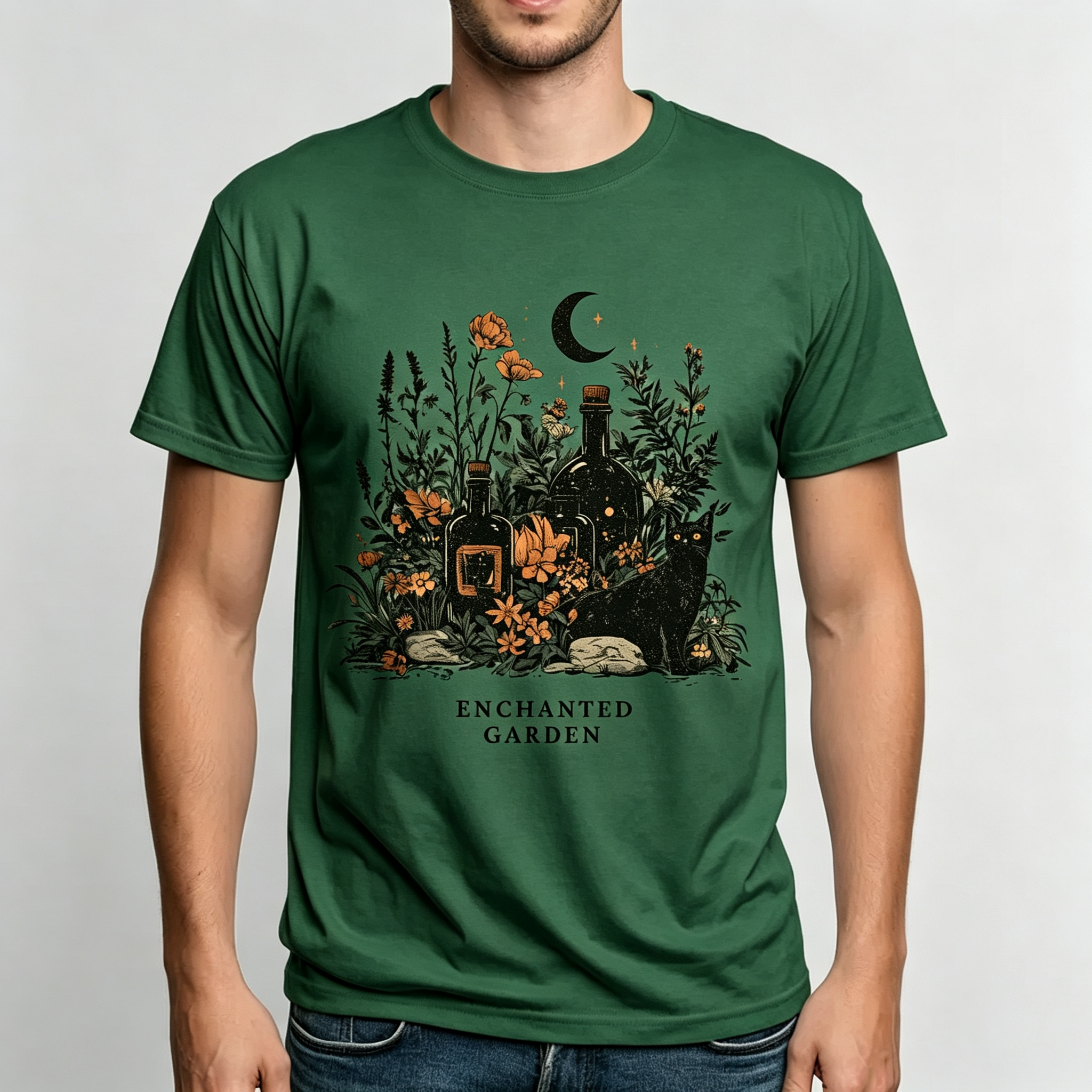 PShirt Witch Garden 03 Halloween T-shirt