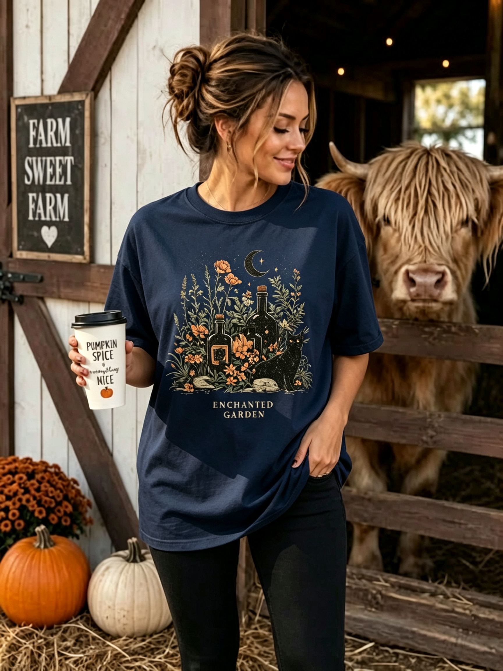 PShirt Witch Garden 03 Halloween T-shirt