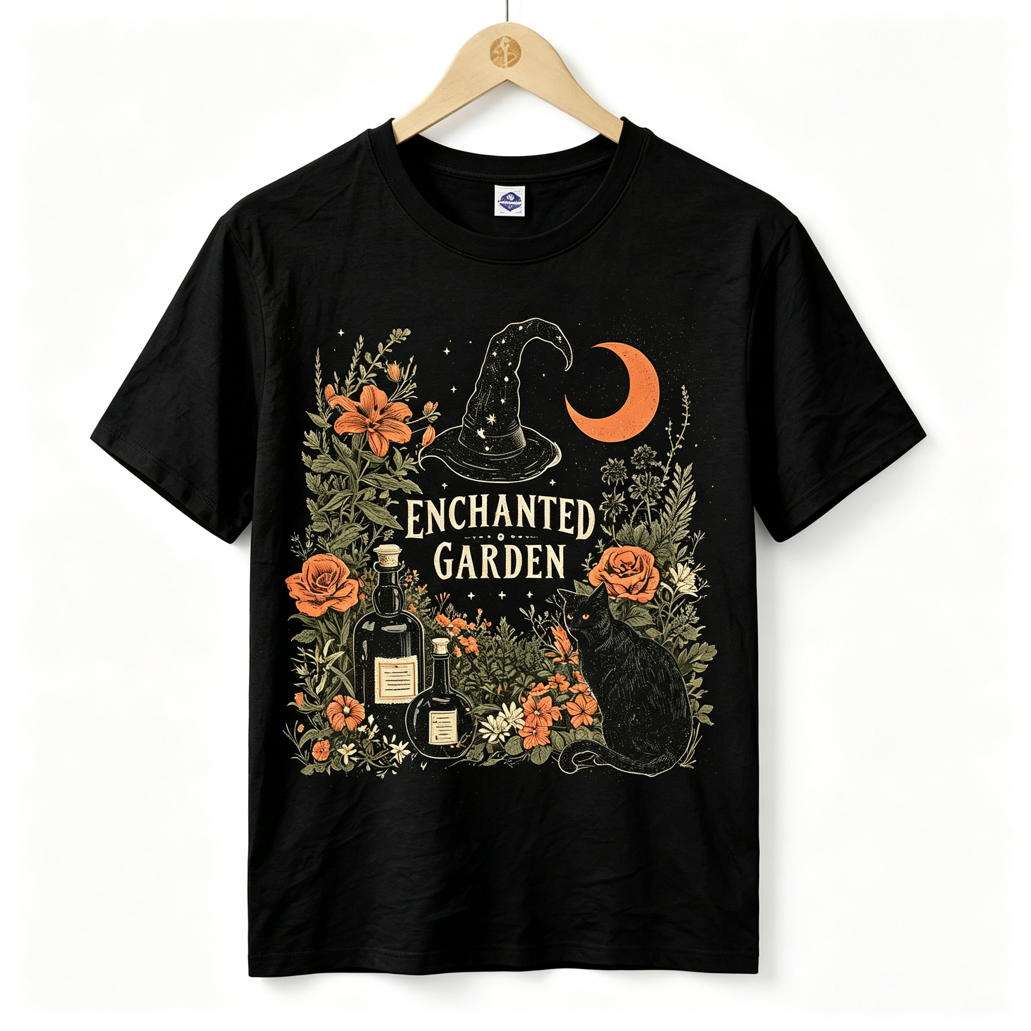 PShirt Witch Garden 04 Halloween T-shirt