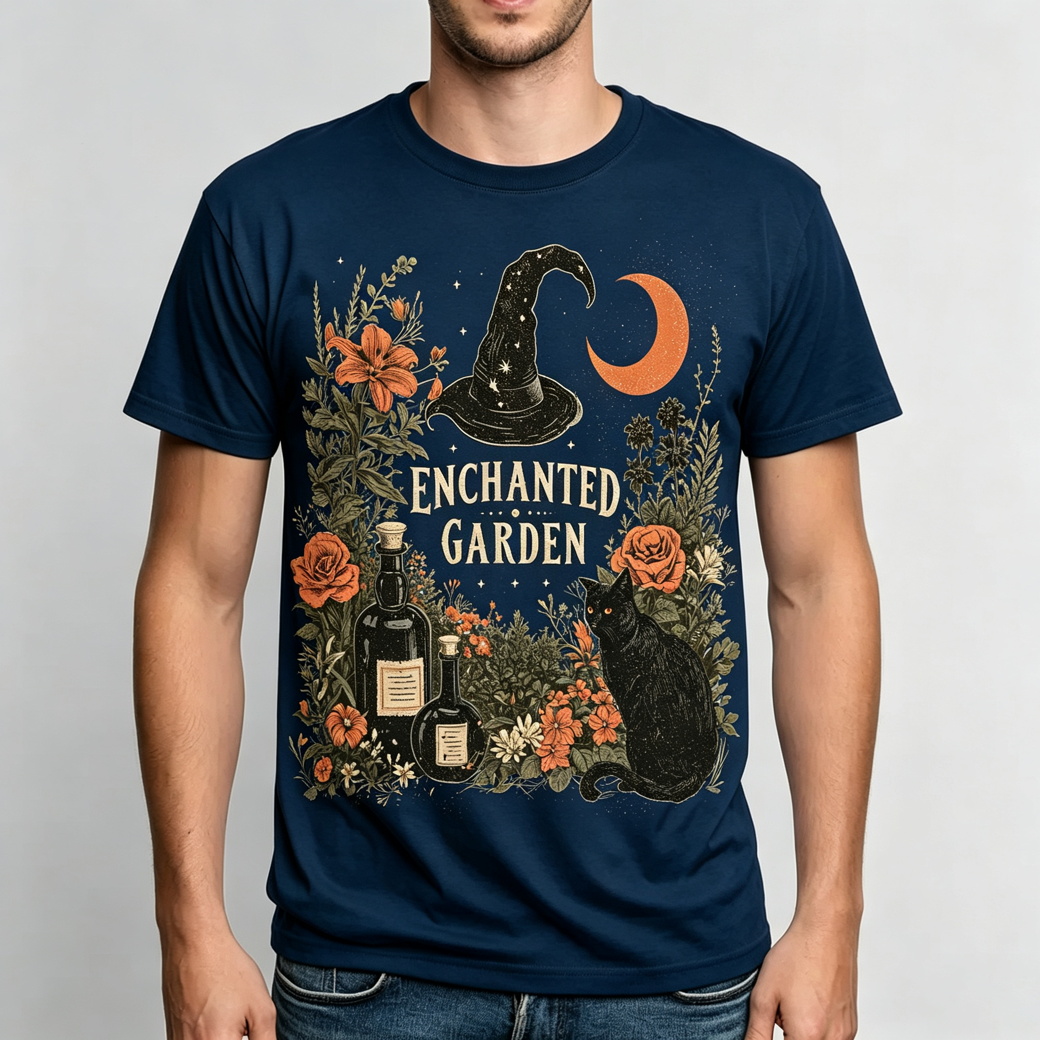 PShirt Witch Garden 04 Halloween T-shirt