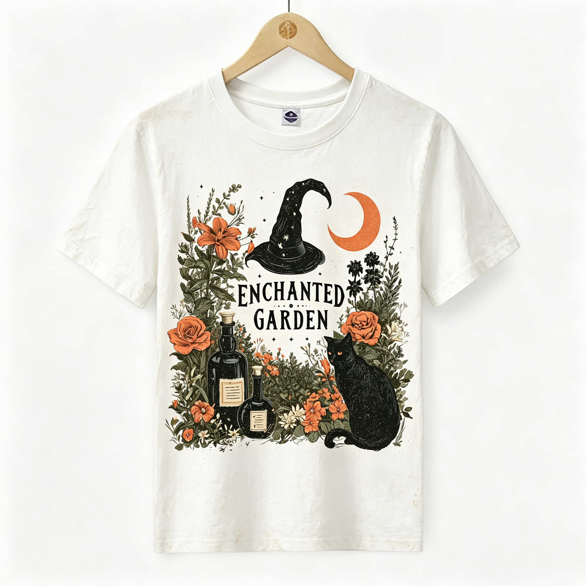 PShirt Witch Garden 04 Halloween T-shirt