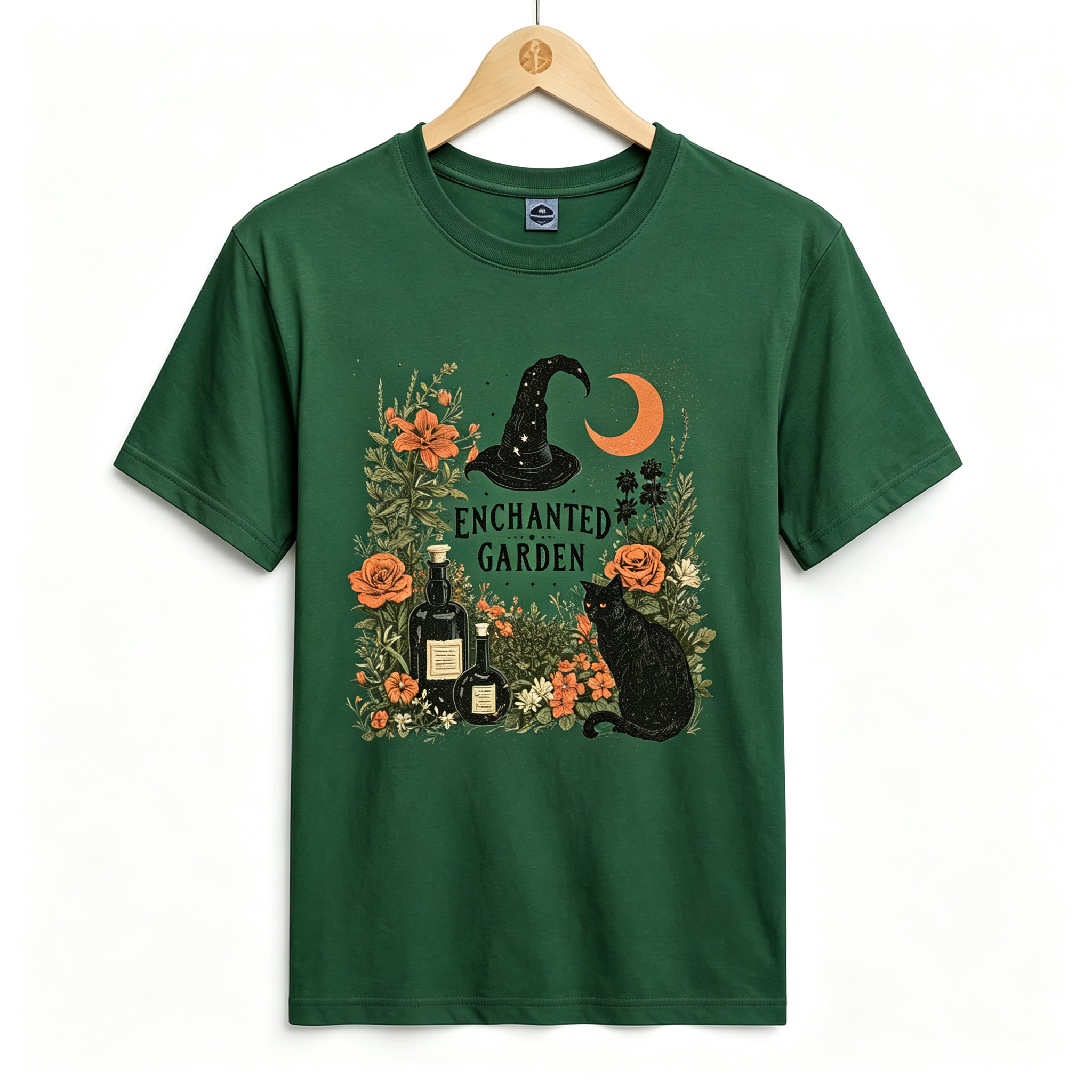 PShirt Witch Garden 04 Halloween T-shirt