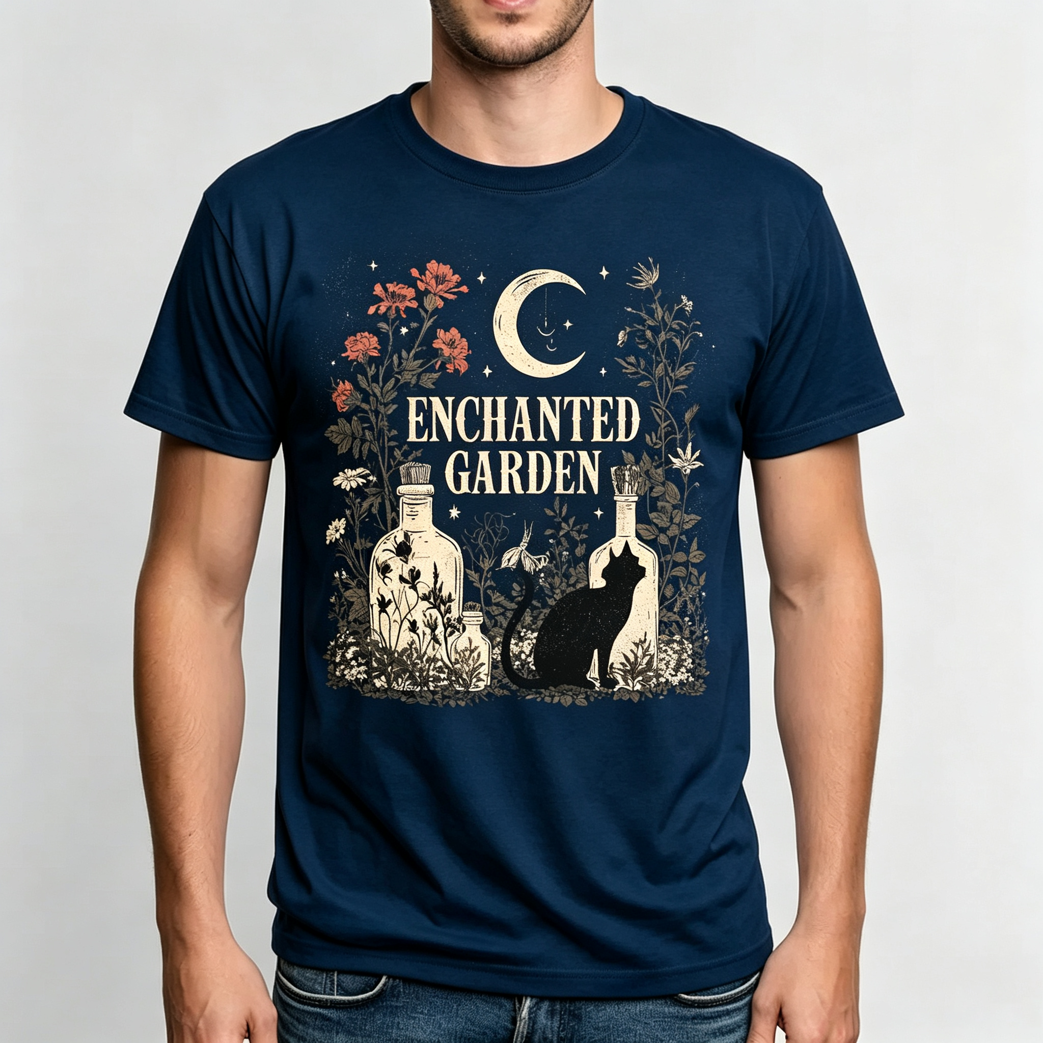 PShirt Witch Garden 01 Halloween T-shirt