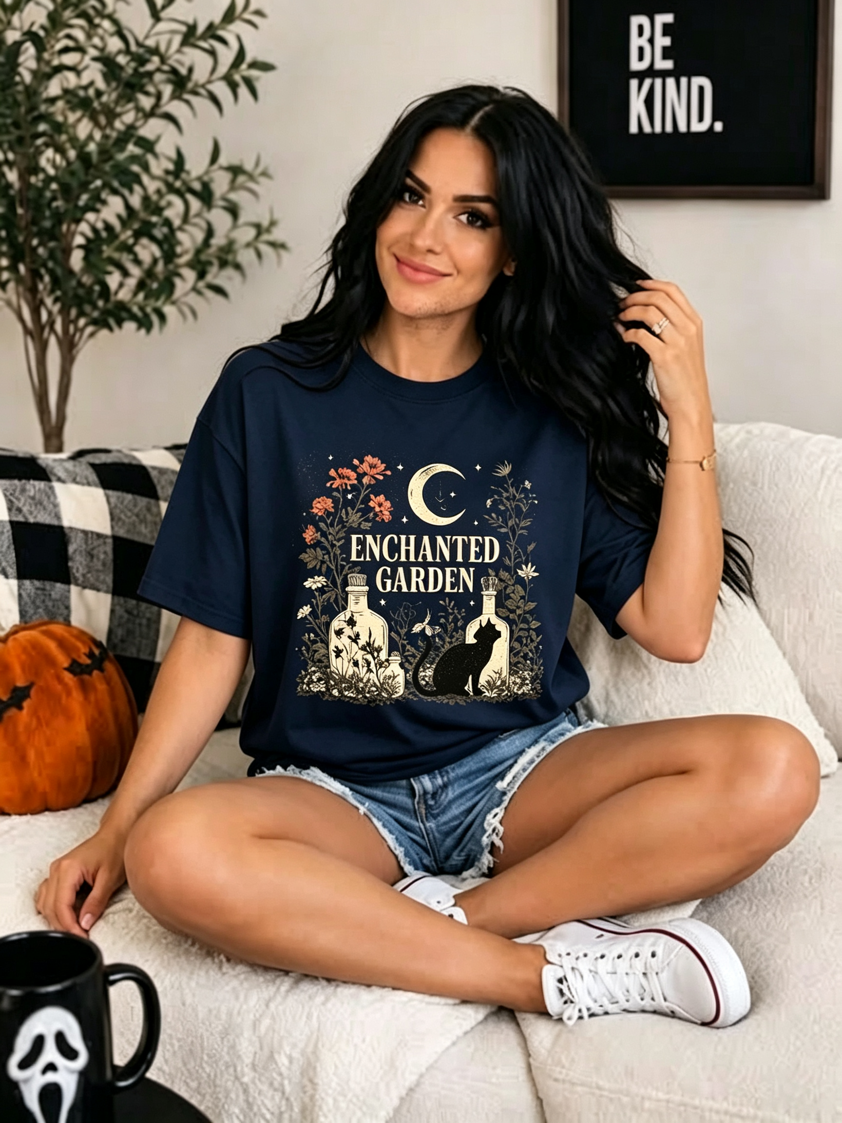PShirt Witch Garden 01 Halloween T-shirt
