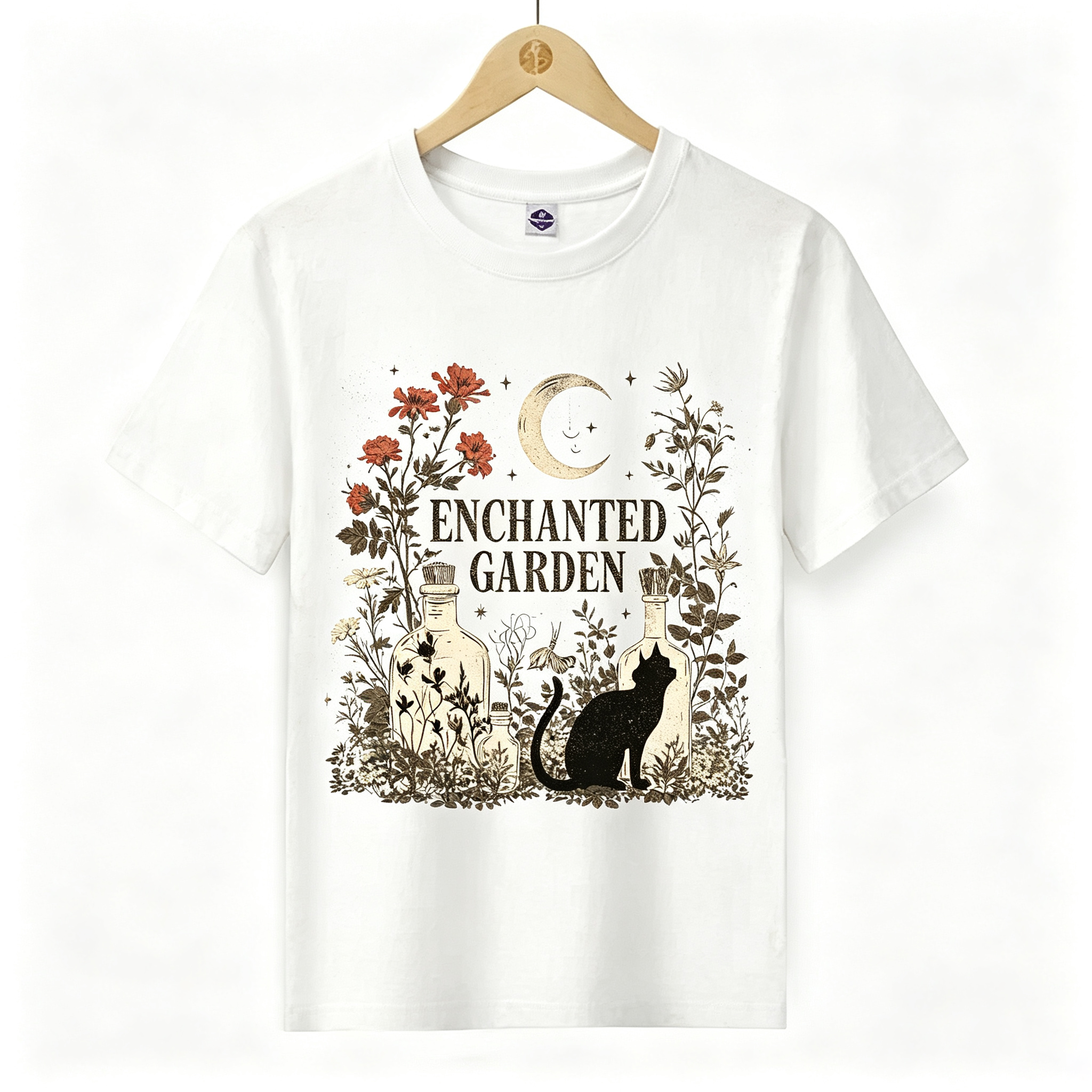 PShirt Witch Garden 01 Halloween T-shirt