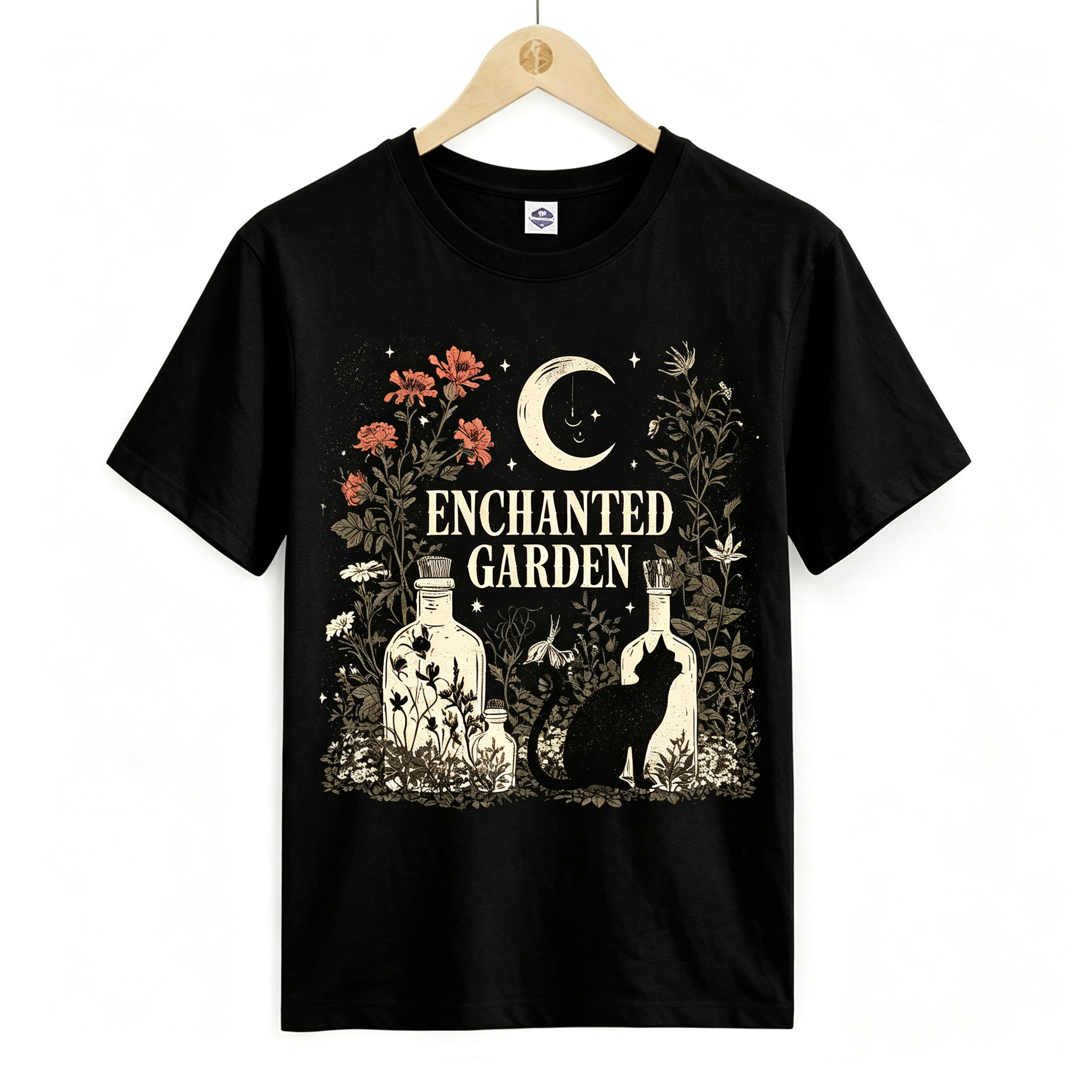 PShirt Witch Garden 01 Halloween T-shirt