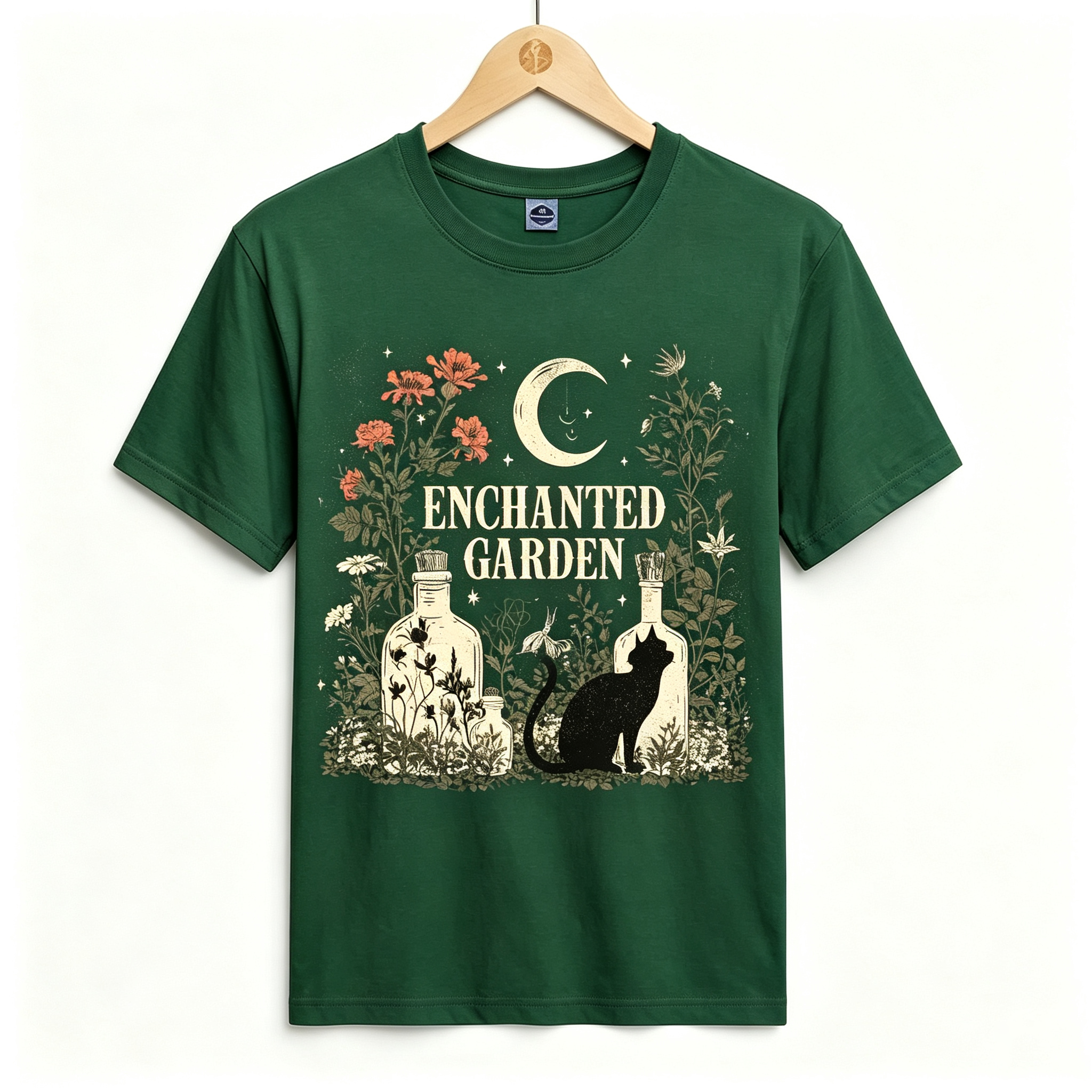PShirt Witch Garden 01 Halloween T-shirt