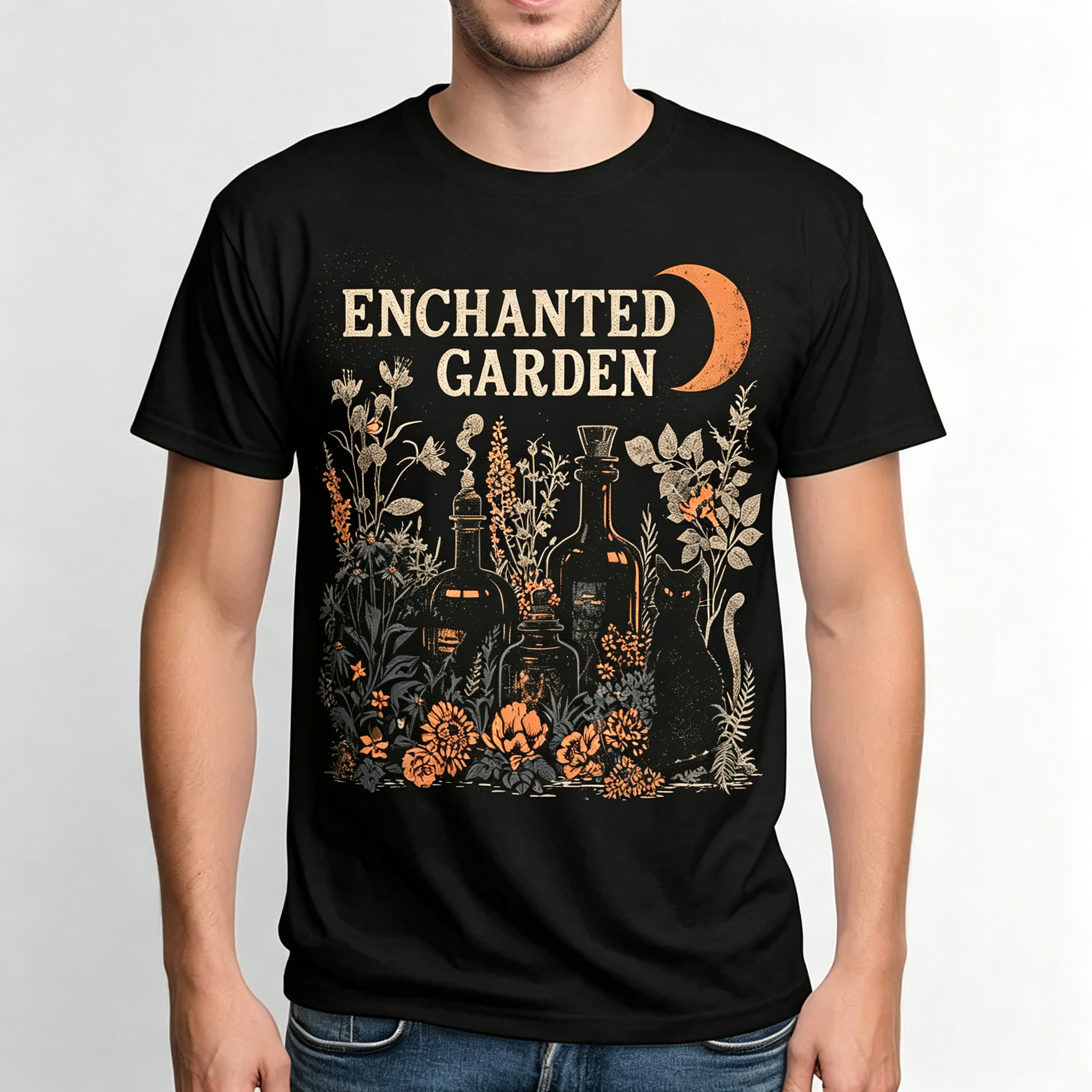 PShirt Witch Garden 02 Halloween T-shirt