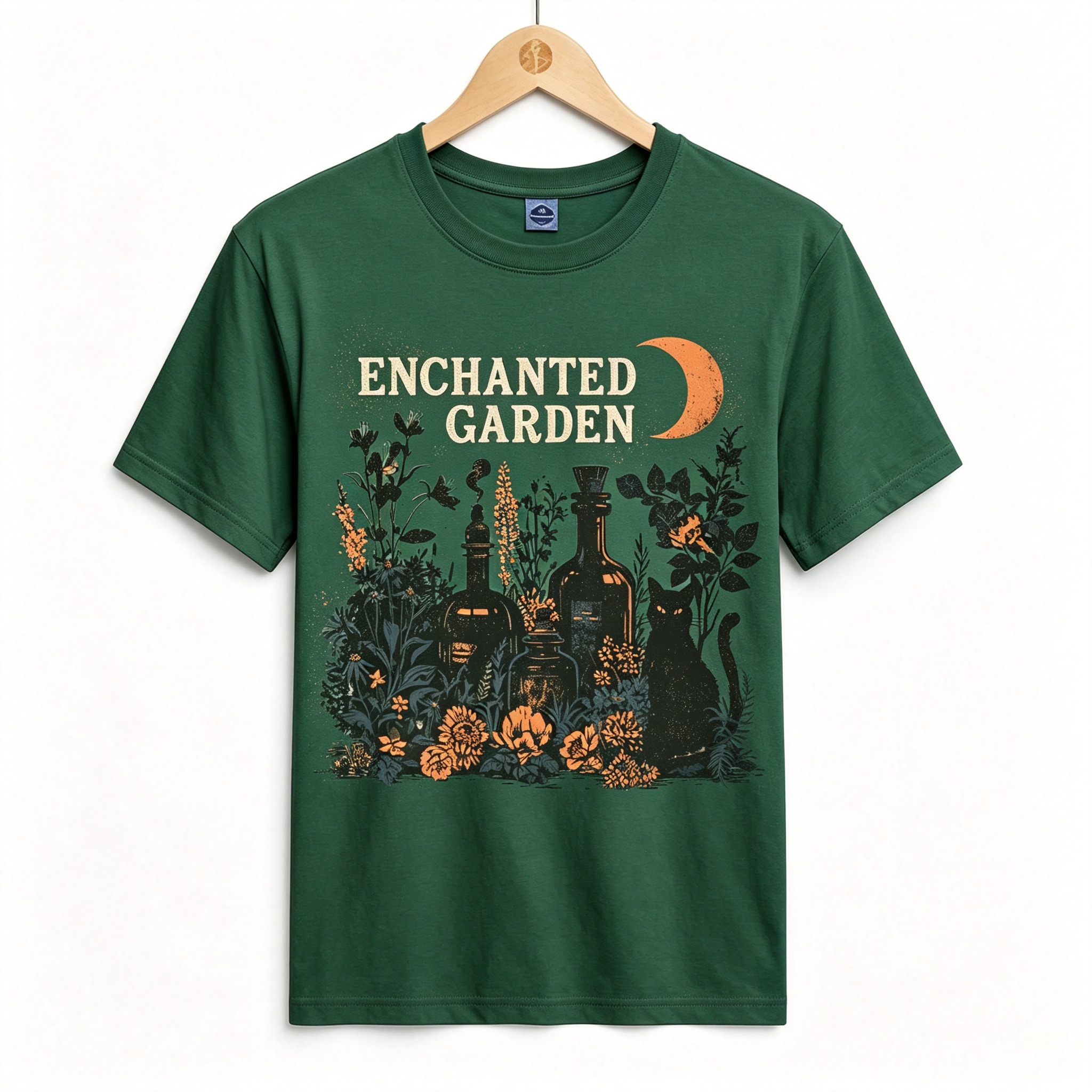 PShirt Witch Garden 02 Halloween T-shirt