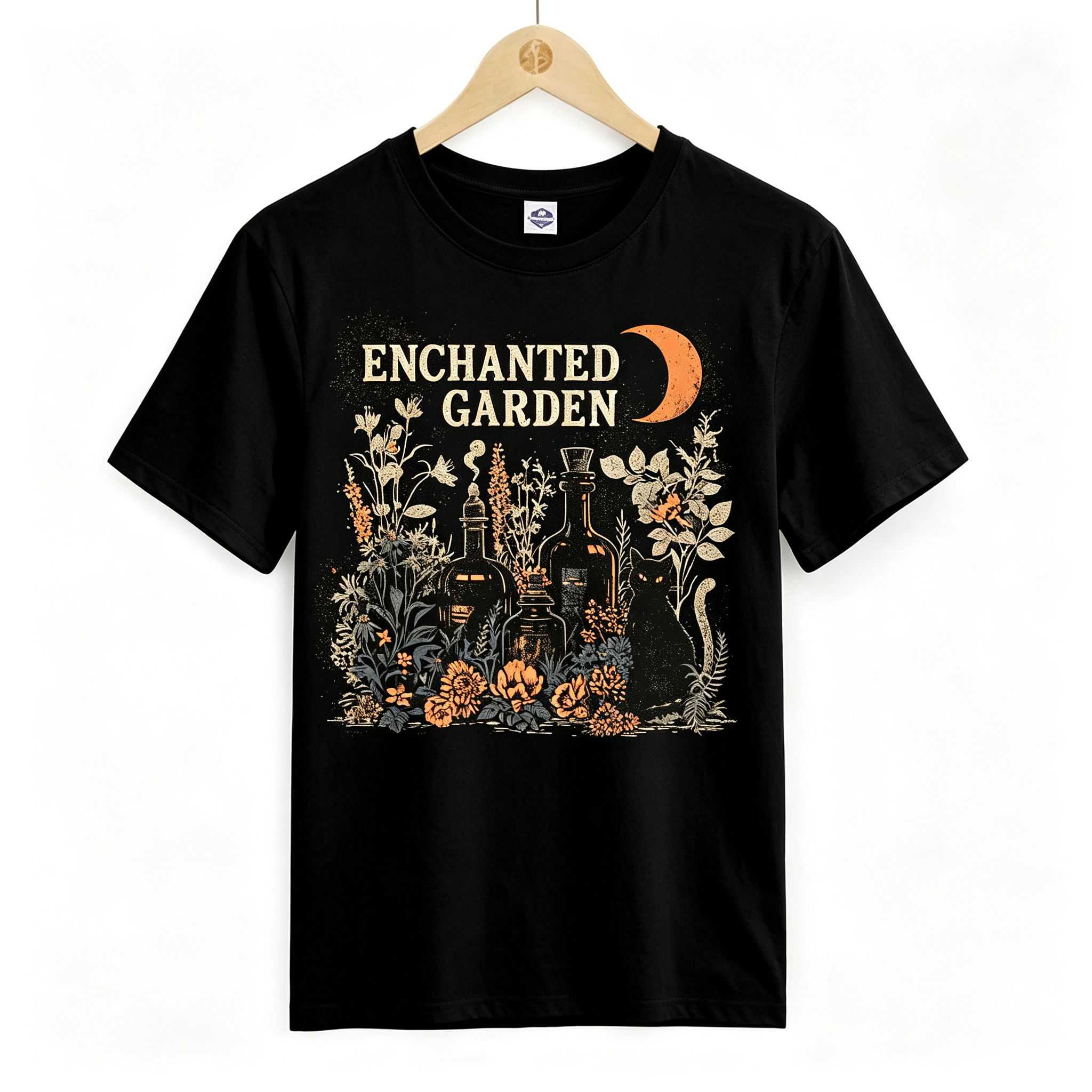 PShirt Witch Garden 02 Halloween T-shirt