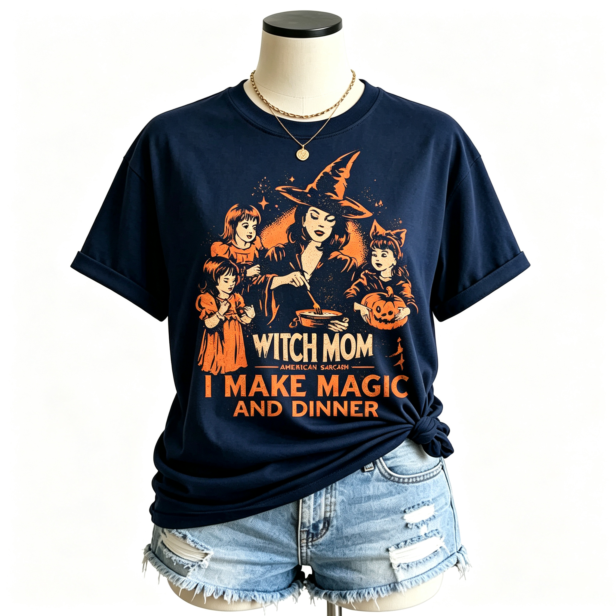 PShirt Witch Mom 01 Halloween T-shirt