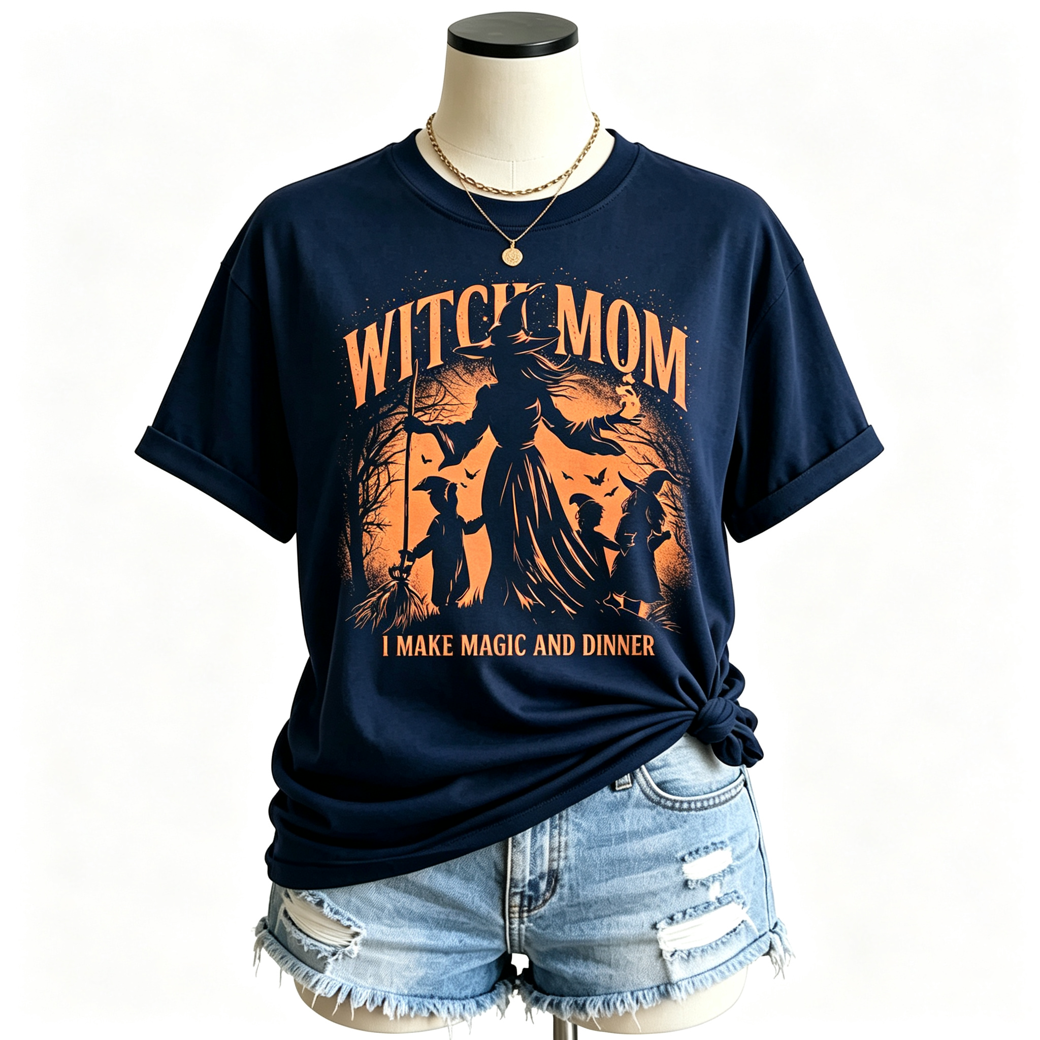 PShirt Witch Mom 02 Halloween T-shirt
