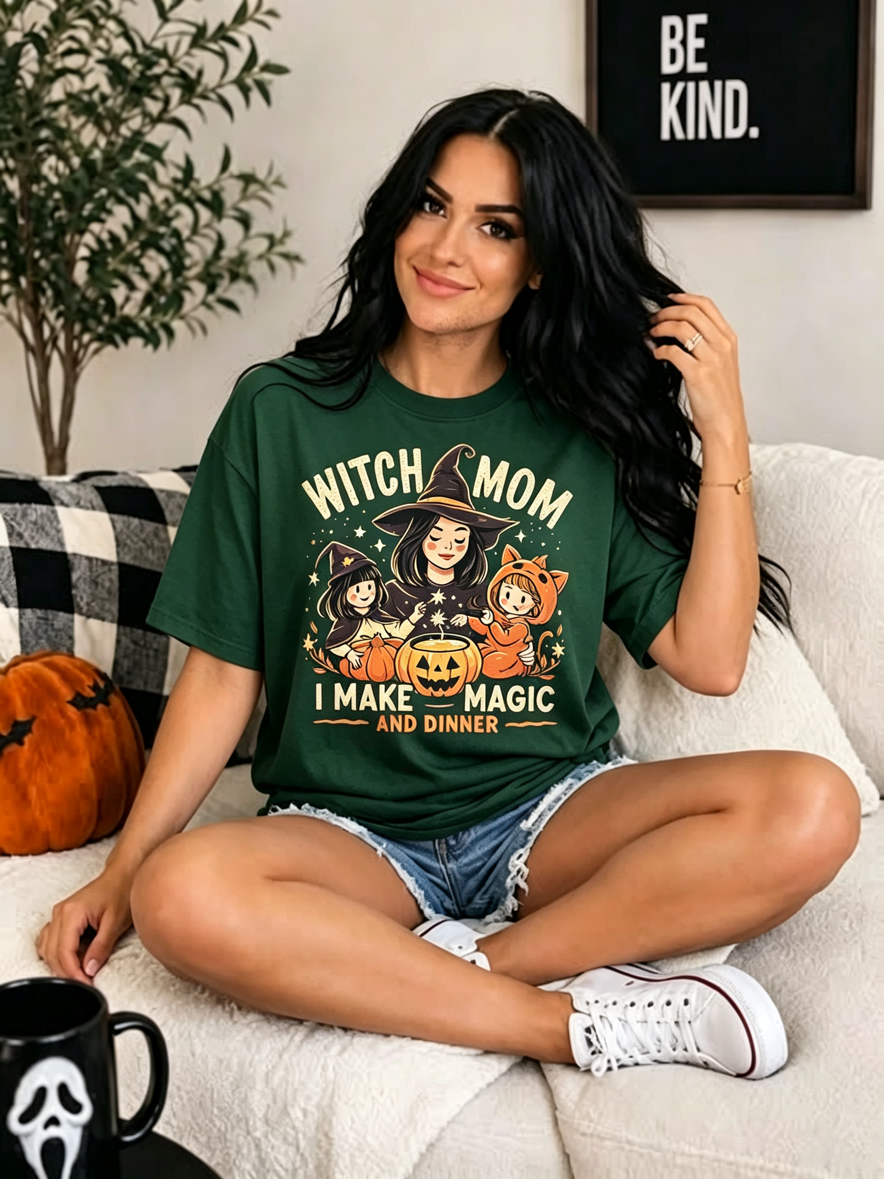 PShirt Witch Mom 03 Halloween T-shirt