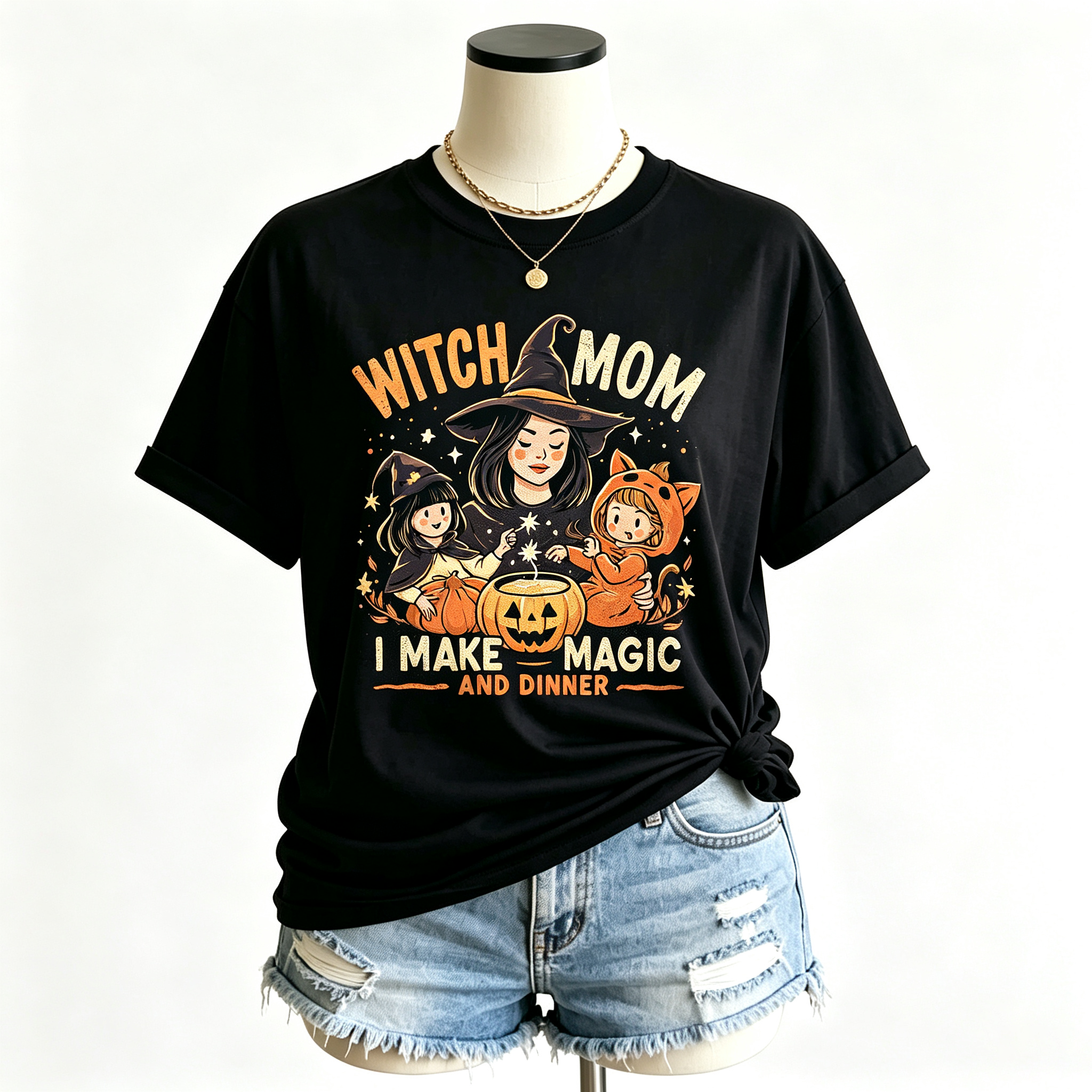 PShirt Witch Mom 03 Halloween T-shirt