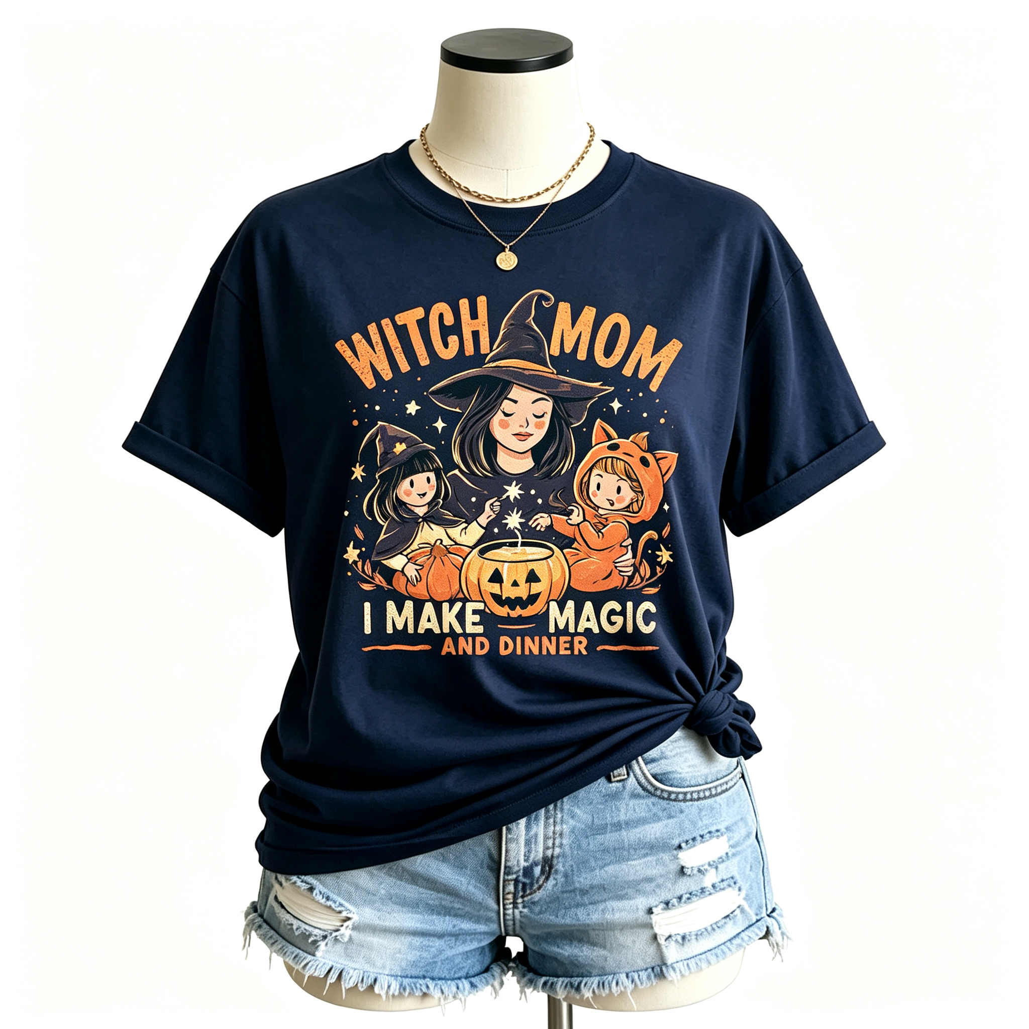 PShirt Witch Mom 03 Halloween T-shirt