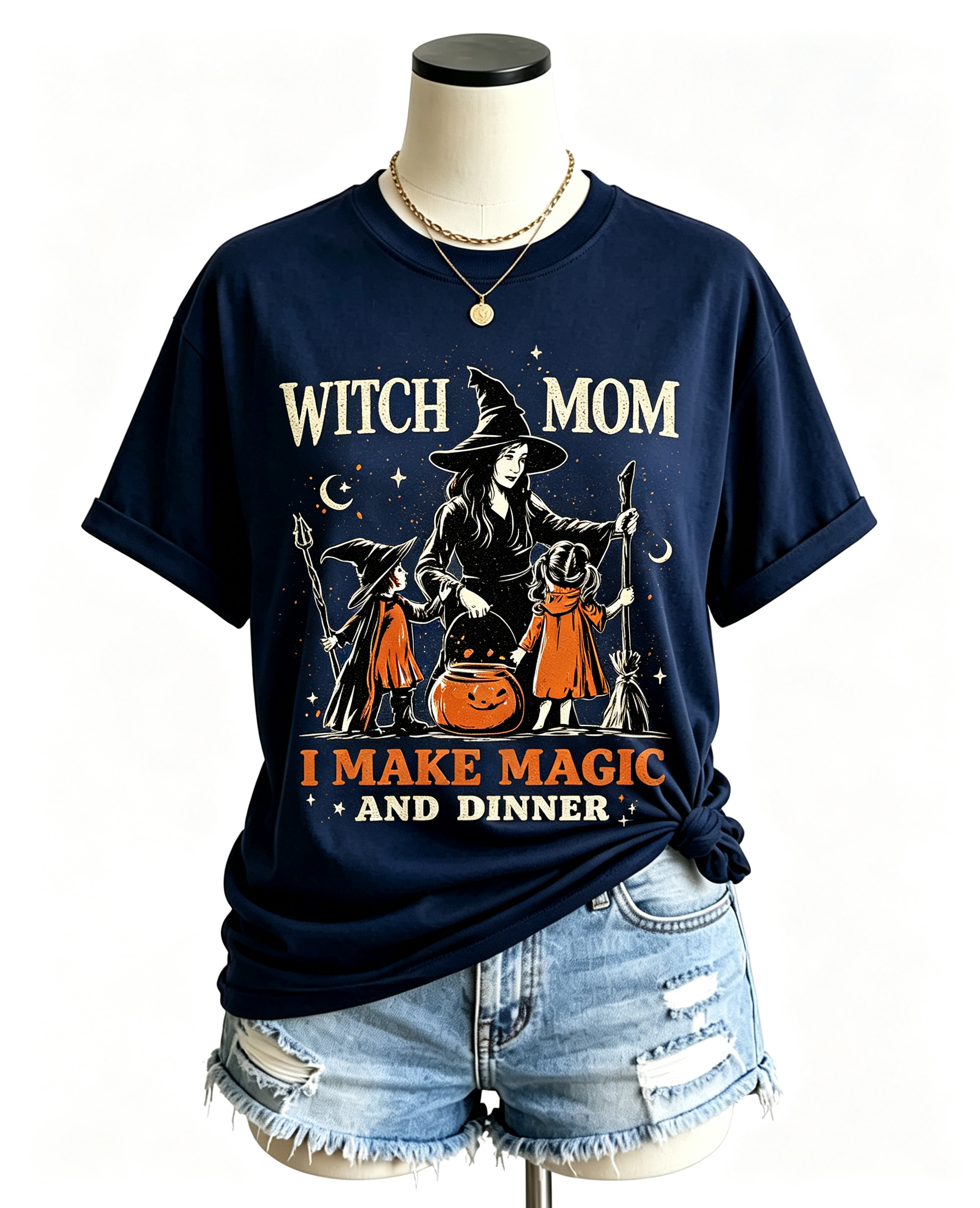 PShirt Witch Mom 04 Halloween T-shirt
