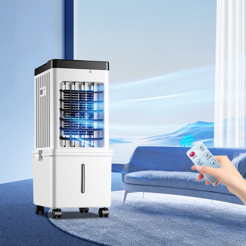 Refroidisseur d'air PureBreo C20 – Ventilateur réfrigérant évaporatif 3-en-1 avec humidificateur et flux d'air large de 90°