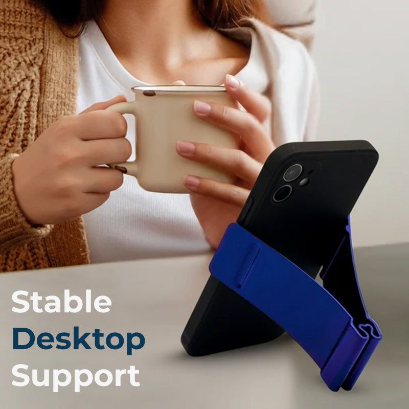 📱 Foldable Adjustable Phone Stand | Compact Desktop Holder