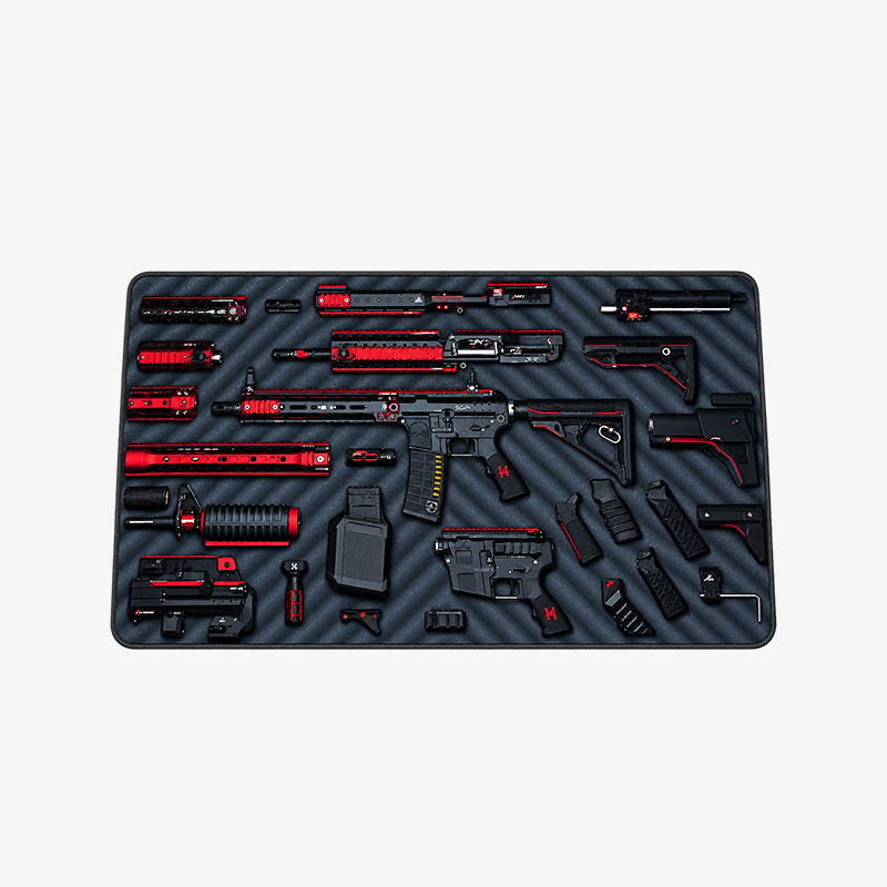 🔫 Personalized Firearm-Inspired Car Trunk Mat